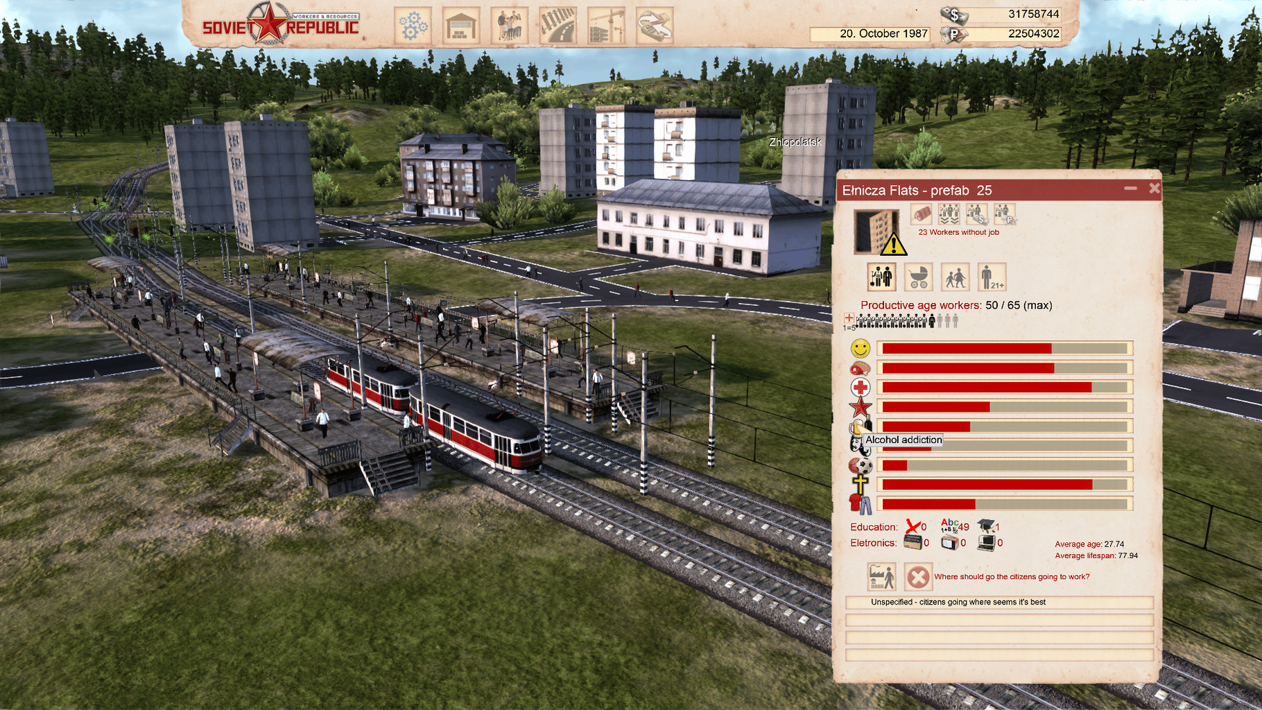 Workers & Resources: Soviet Republic screenshot