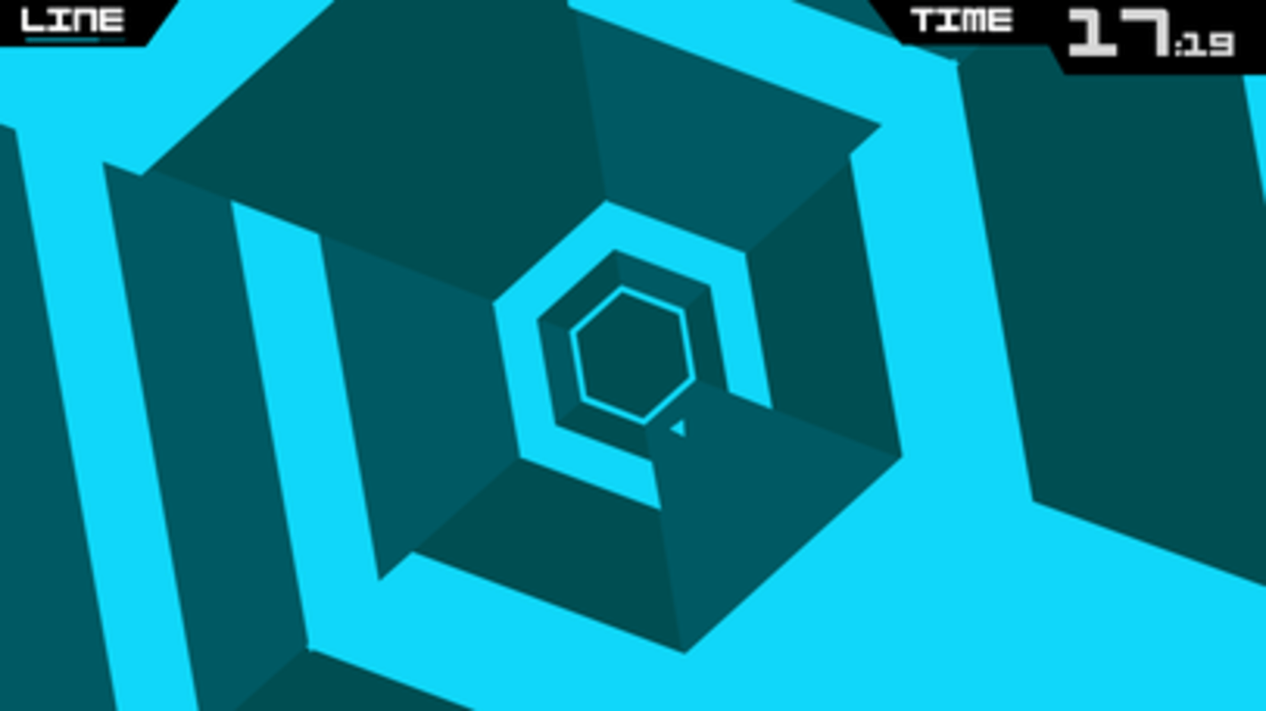 Super Hexagon screenshot