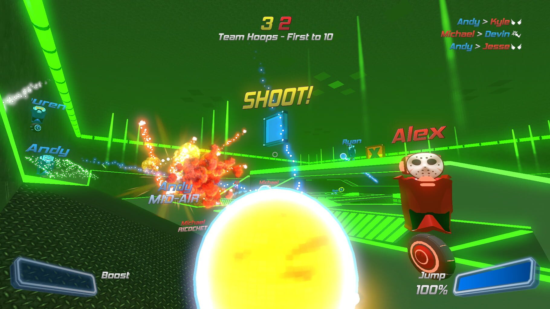 Disco Dodgeball Remix screenshot