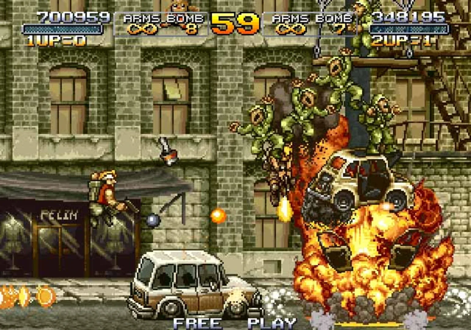 Captura de pantalla - Metal Slug Anthology