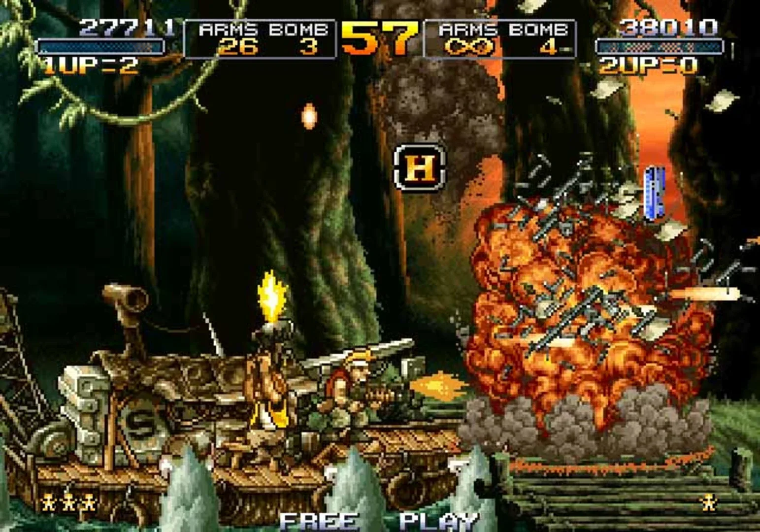 Captura de pantalla - Metal Slug Anthology