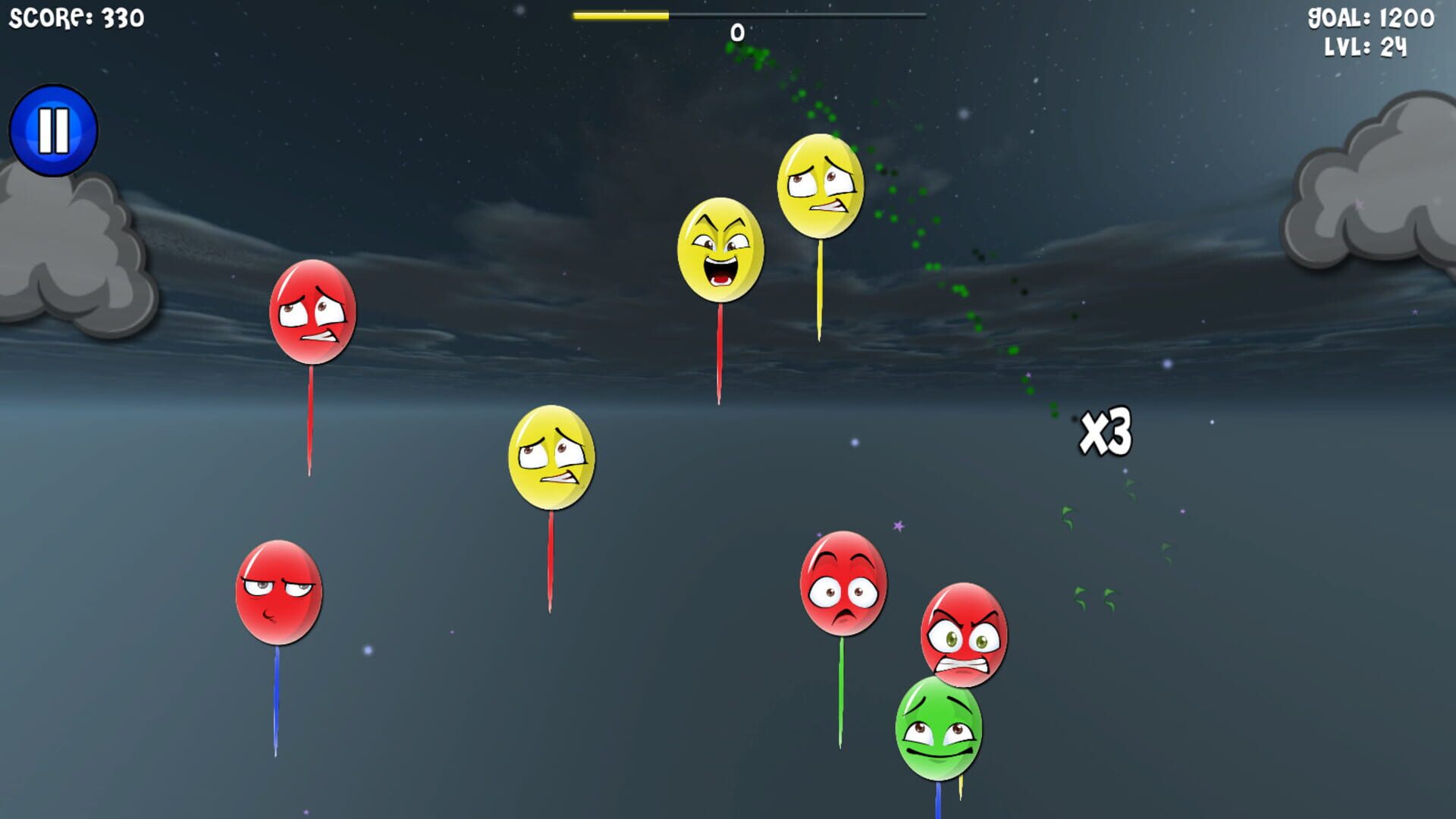 Balloon Blowout - Screenshot