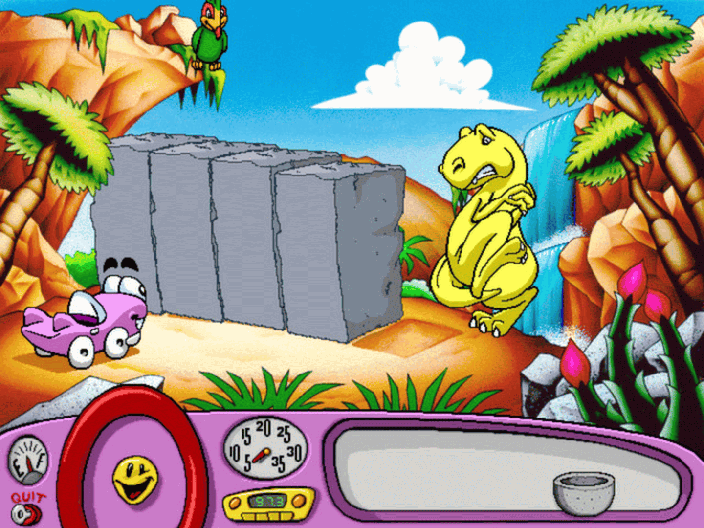 Putt-Putt Travels Through Time screenshot