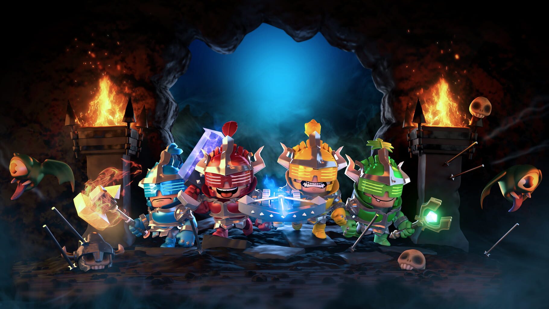 Arte - Super Dungeon Bros