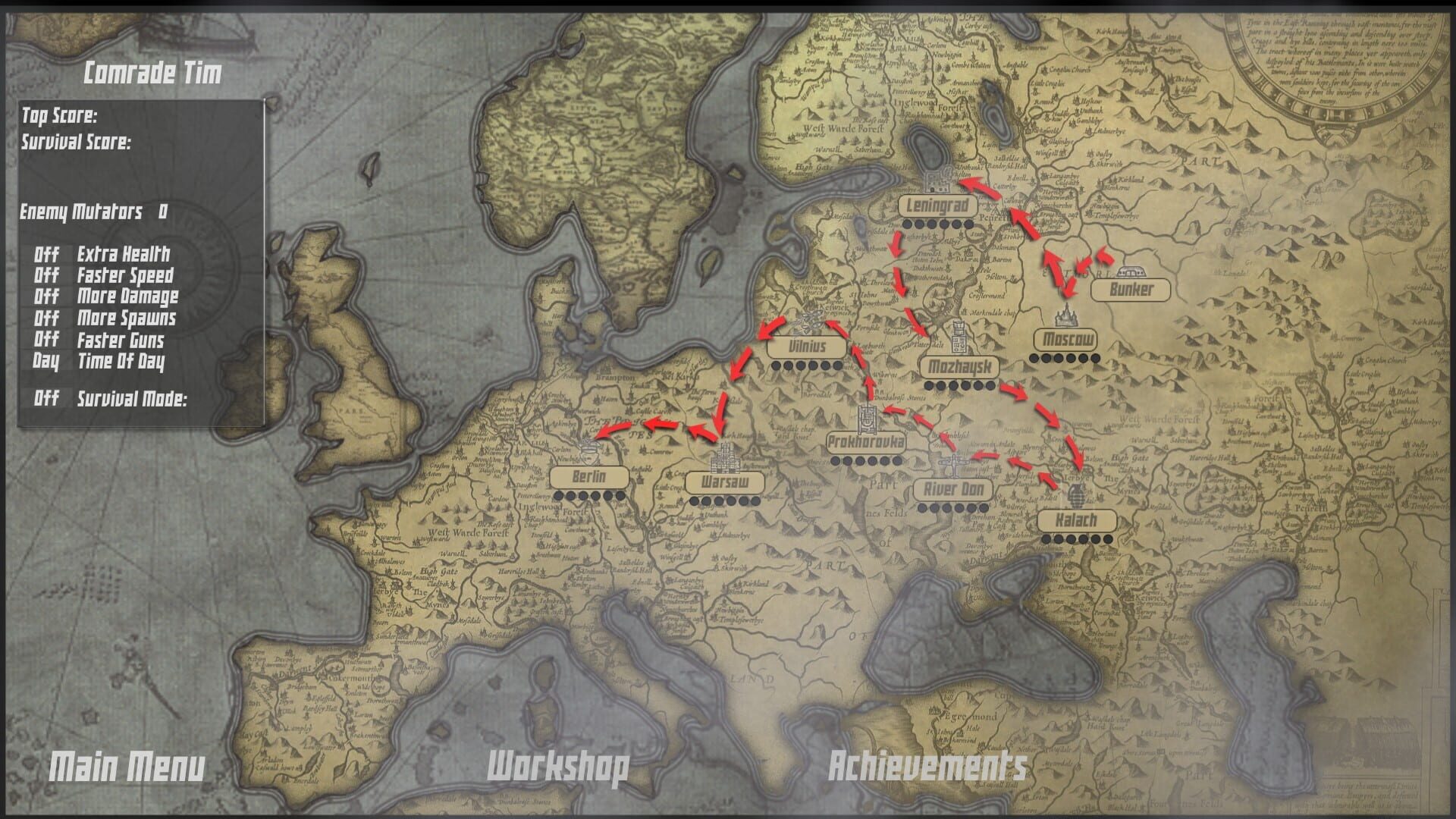 The Red Front - Screenshot