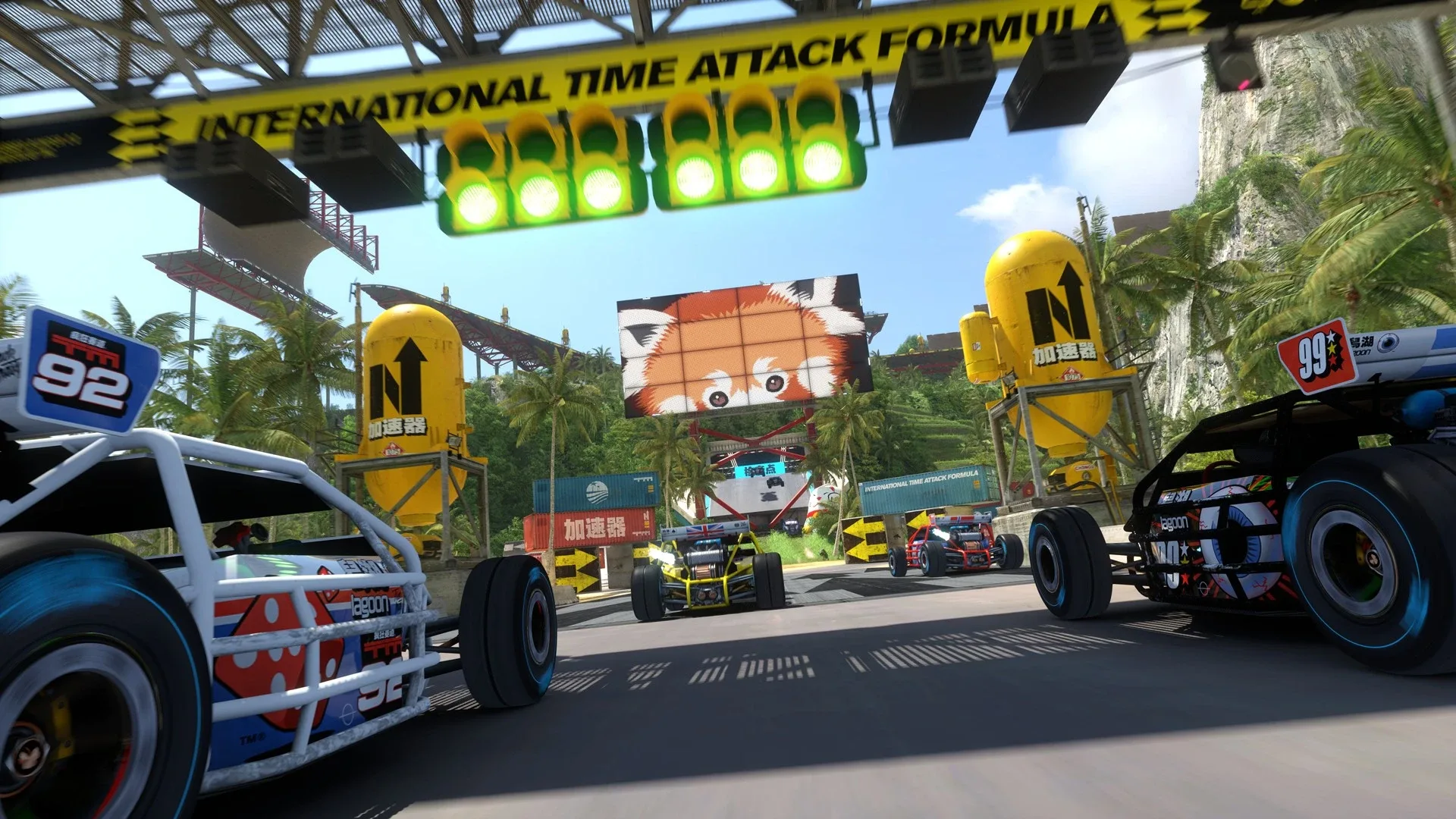 Captura de pantalla - TrackMania Turbo