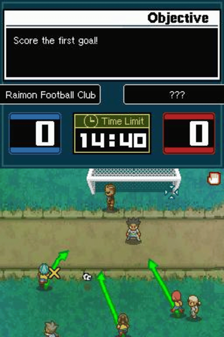 Inazuma Eleven 2: Firestorm screenshot