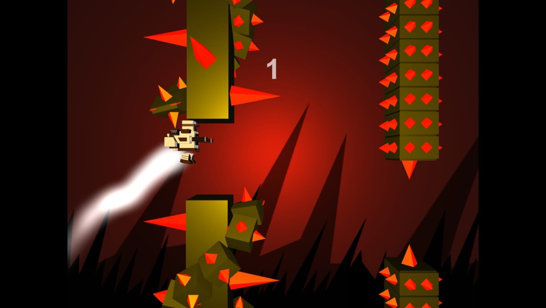 Demon robot runner - Screenshot