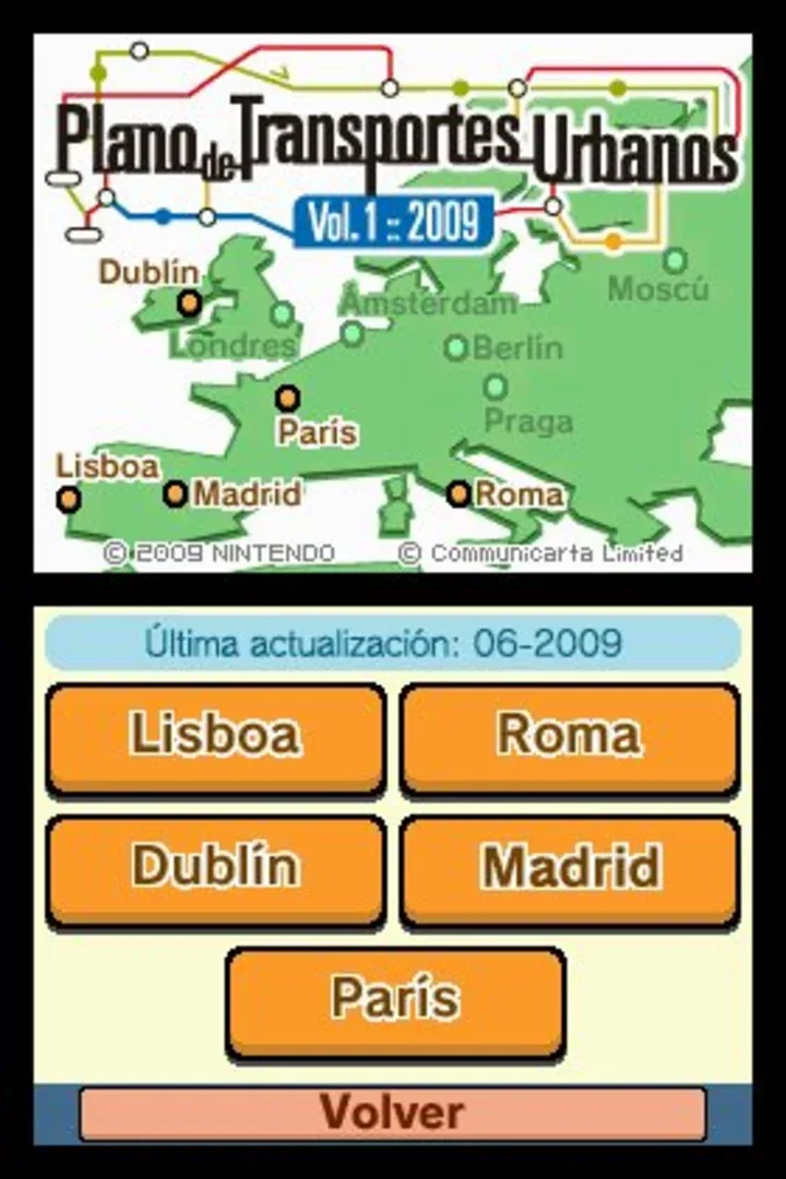 Captura de pantalla - City Transport Map Volumes 1 & 2 - 2009