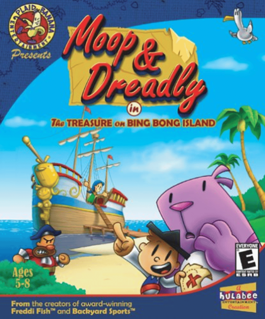 Moop and Dreadly in the Treasure on Bing Bong Island Cover