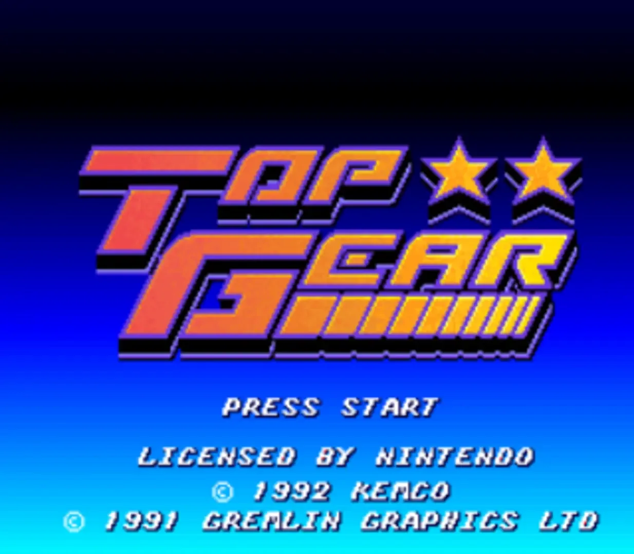 Captura de pantalla - Top Gear