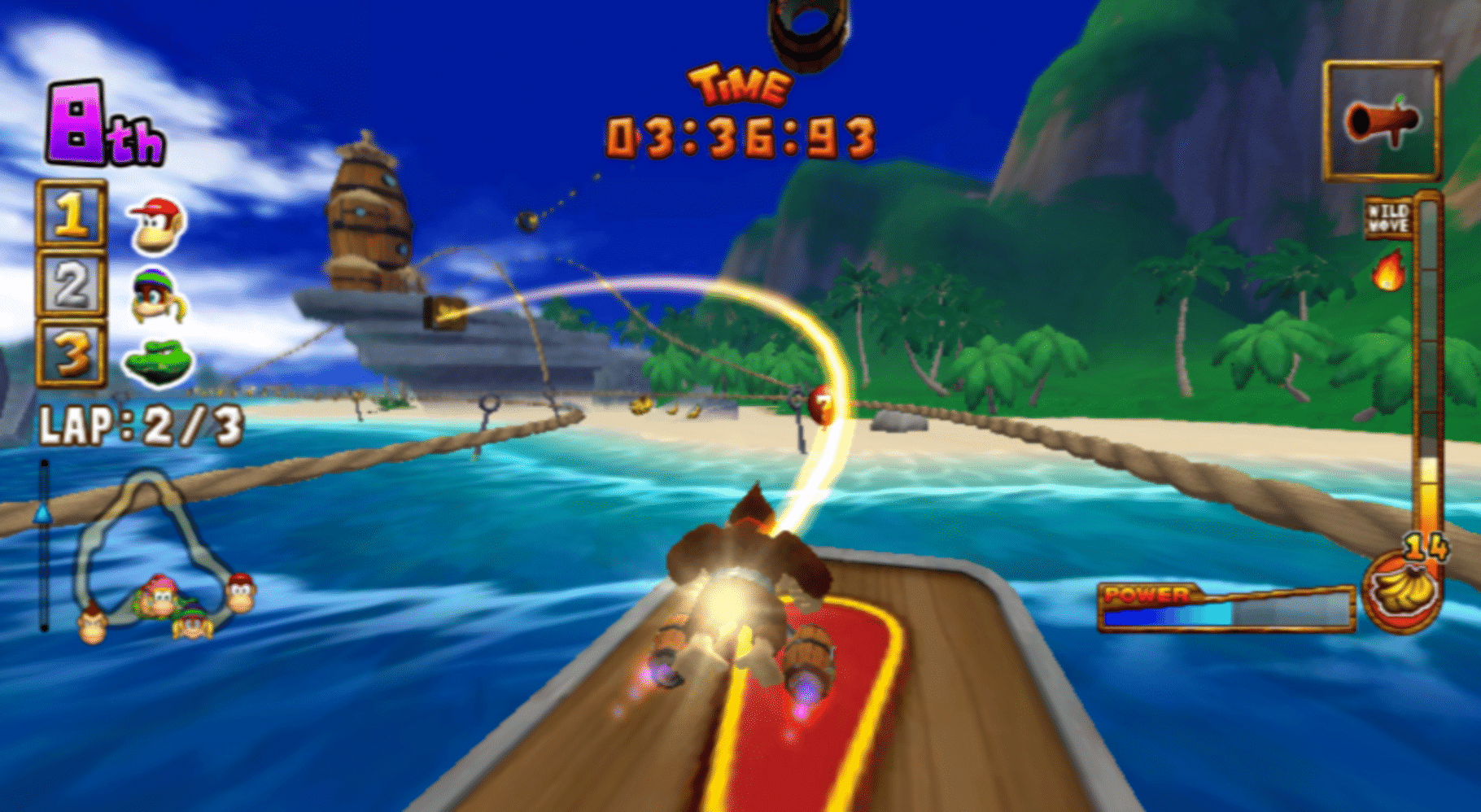 Donkey Kong Barrel Blast screenshot