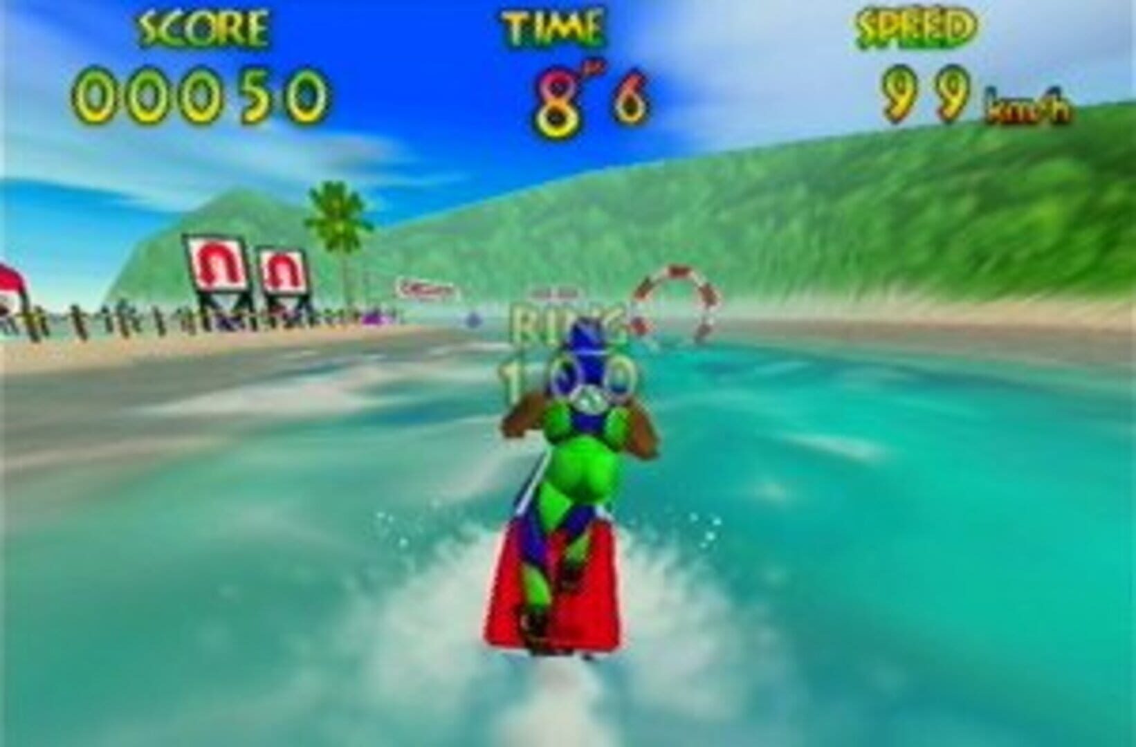 Captura de pantalla - Wave Race 64