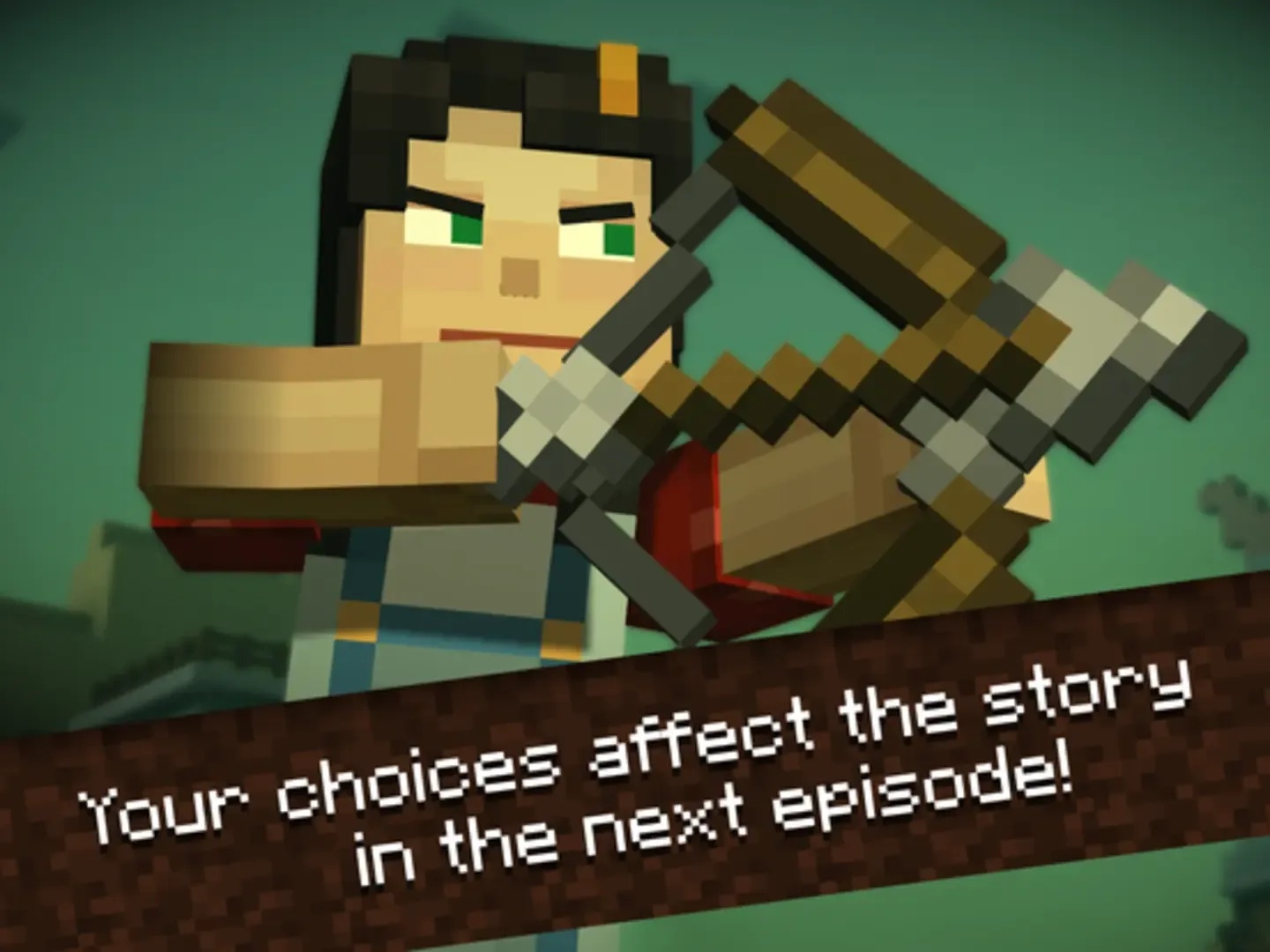Captura de pantalla - Minecraft: Story Mode