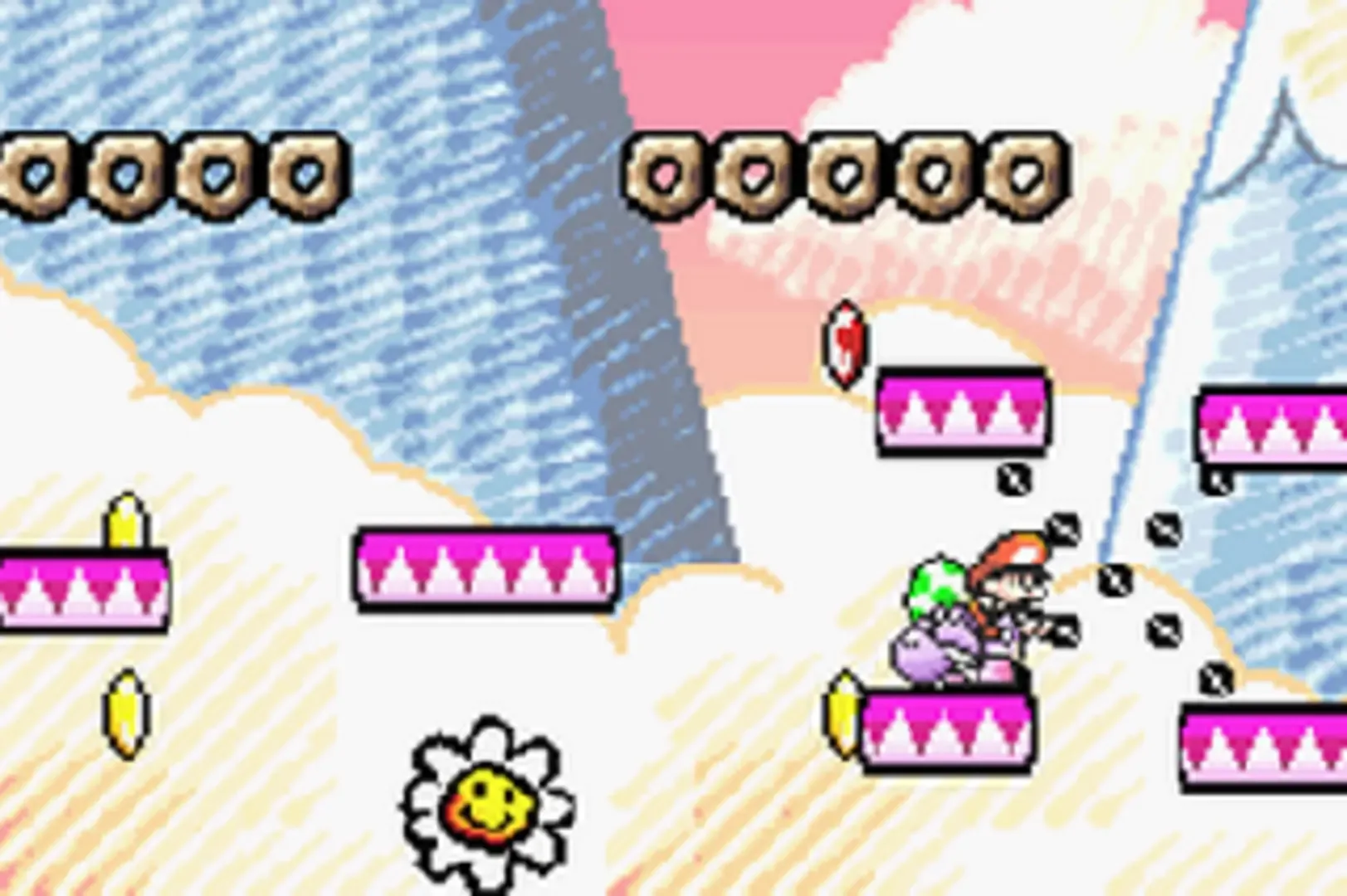 Captura de pantalla - Yoshi's Island: Super Mario Advance 3