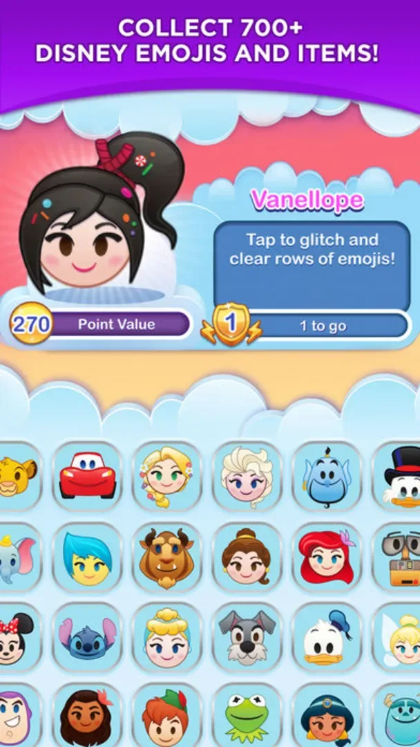 Captura de pantalla - Disney Emoji Blitz