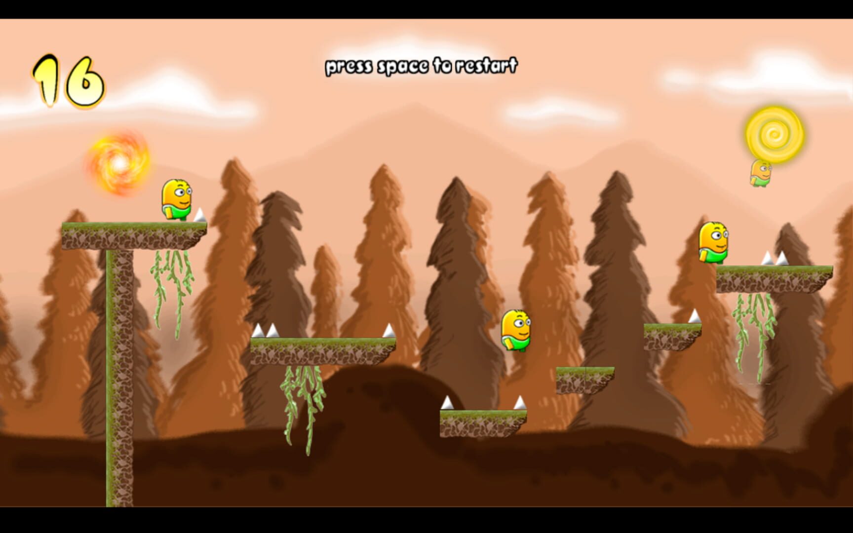 Clone Adventures - Screenshot