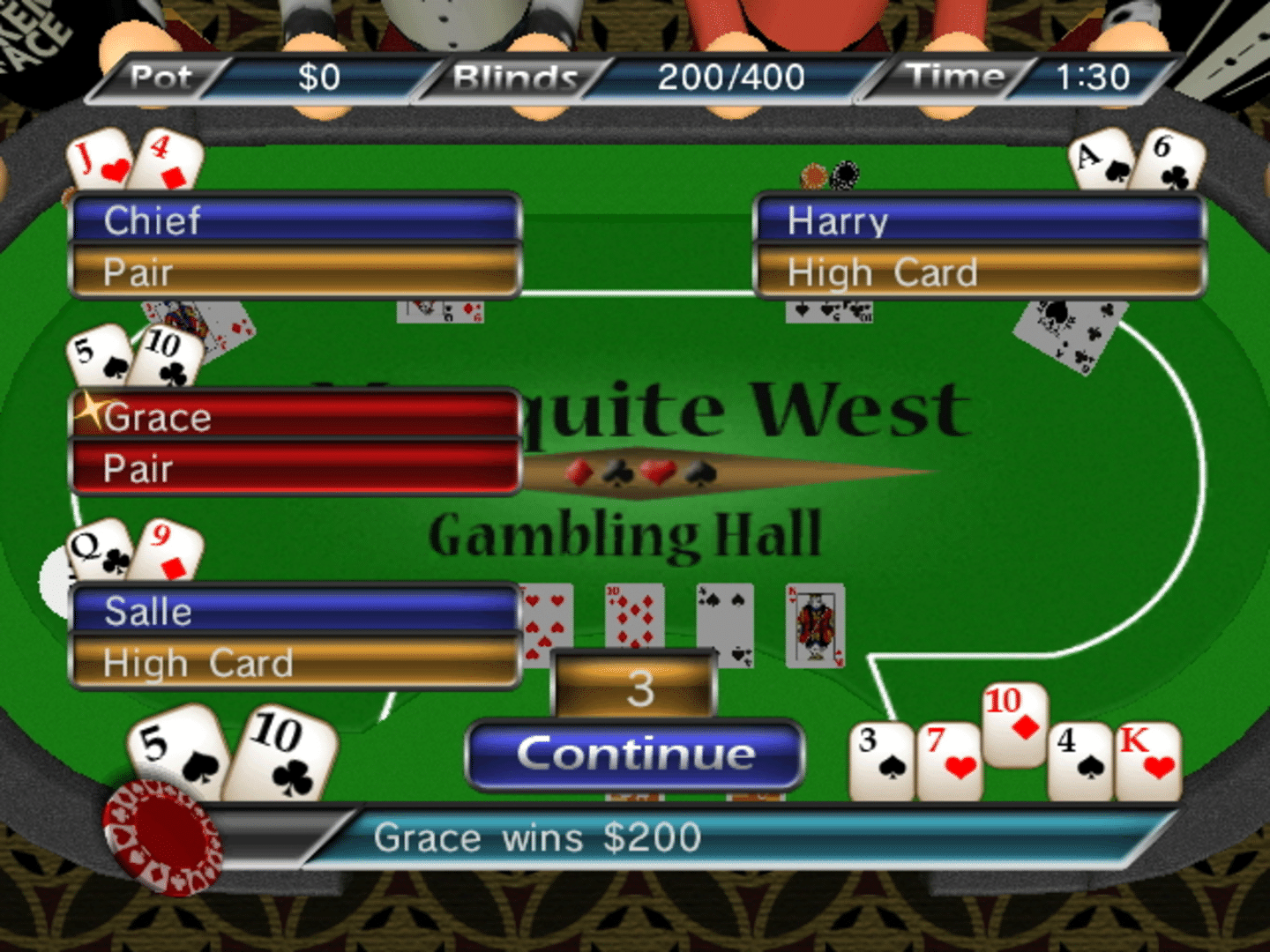 Texas Hold 'em Tournament screenshot