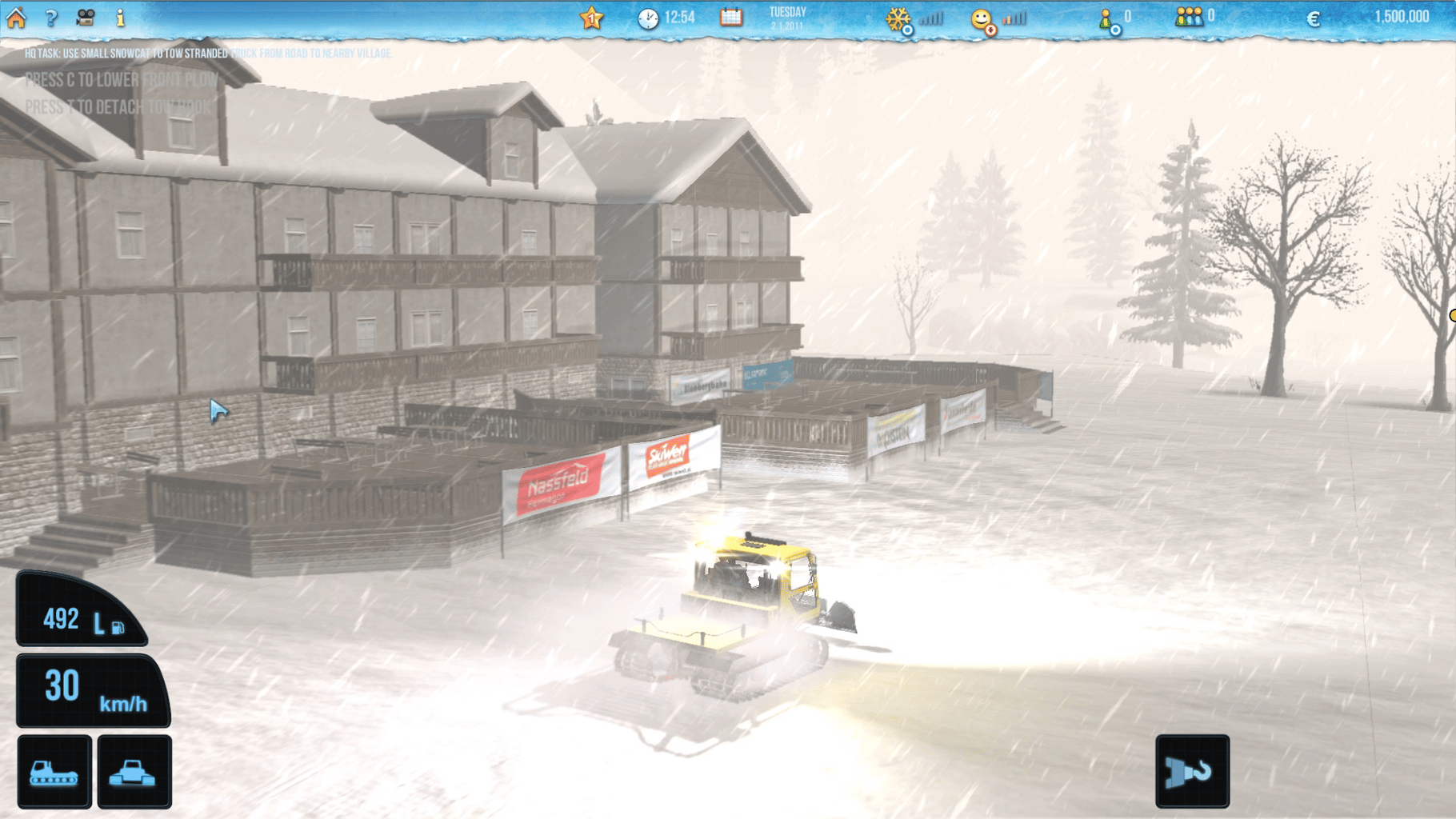 Ski-World Simulator screenshot