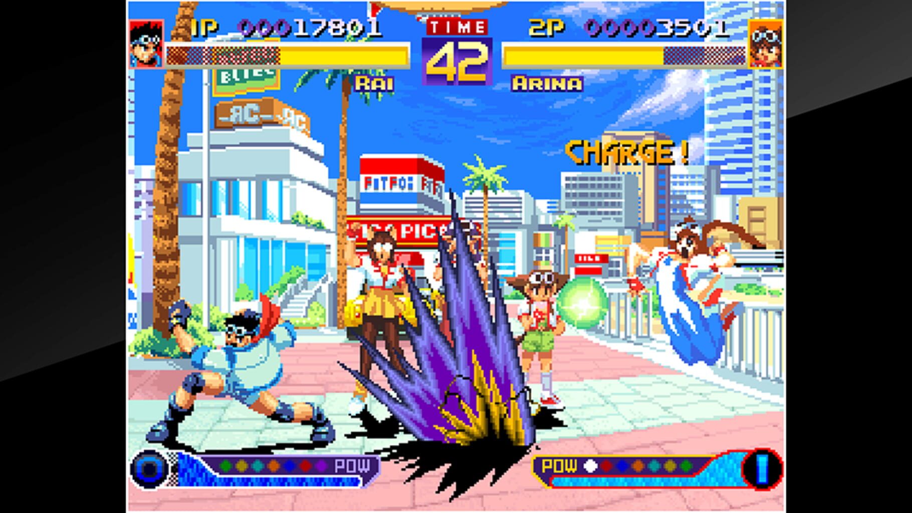 Captura de pantalla - ACA Neo Geo: Waku Waku 7