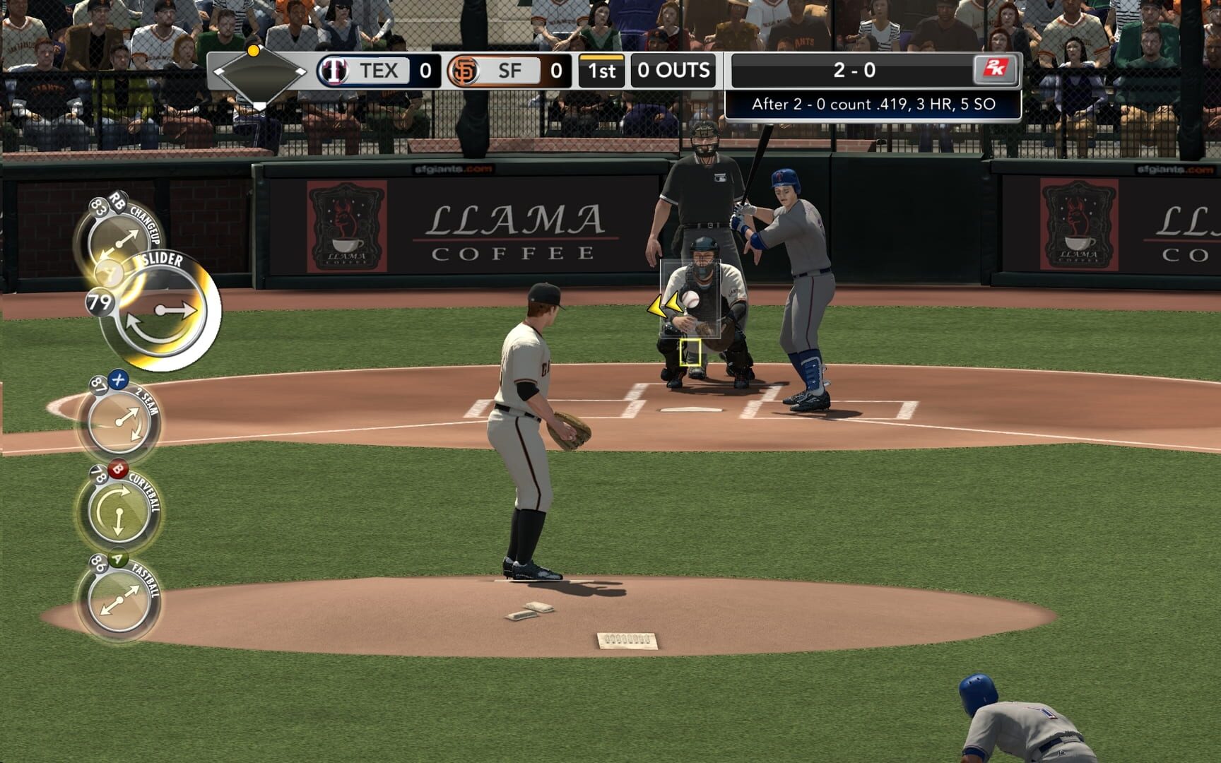 Captura de pantalla - Major League Baseball 2K11