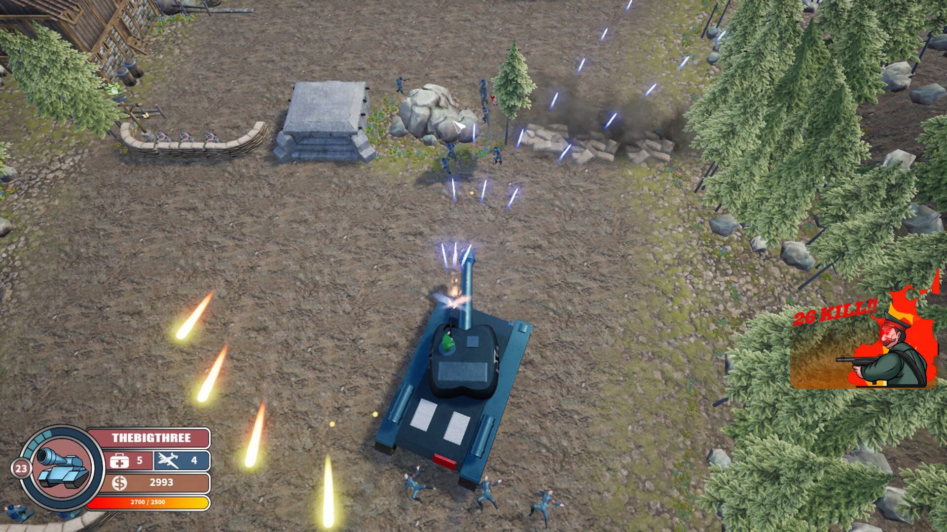 The Big Three - Screenshot