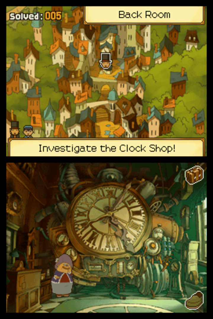 Professor Layton and the Unwound Future screenshot