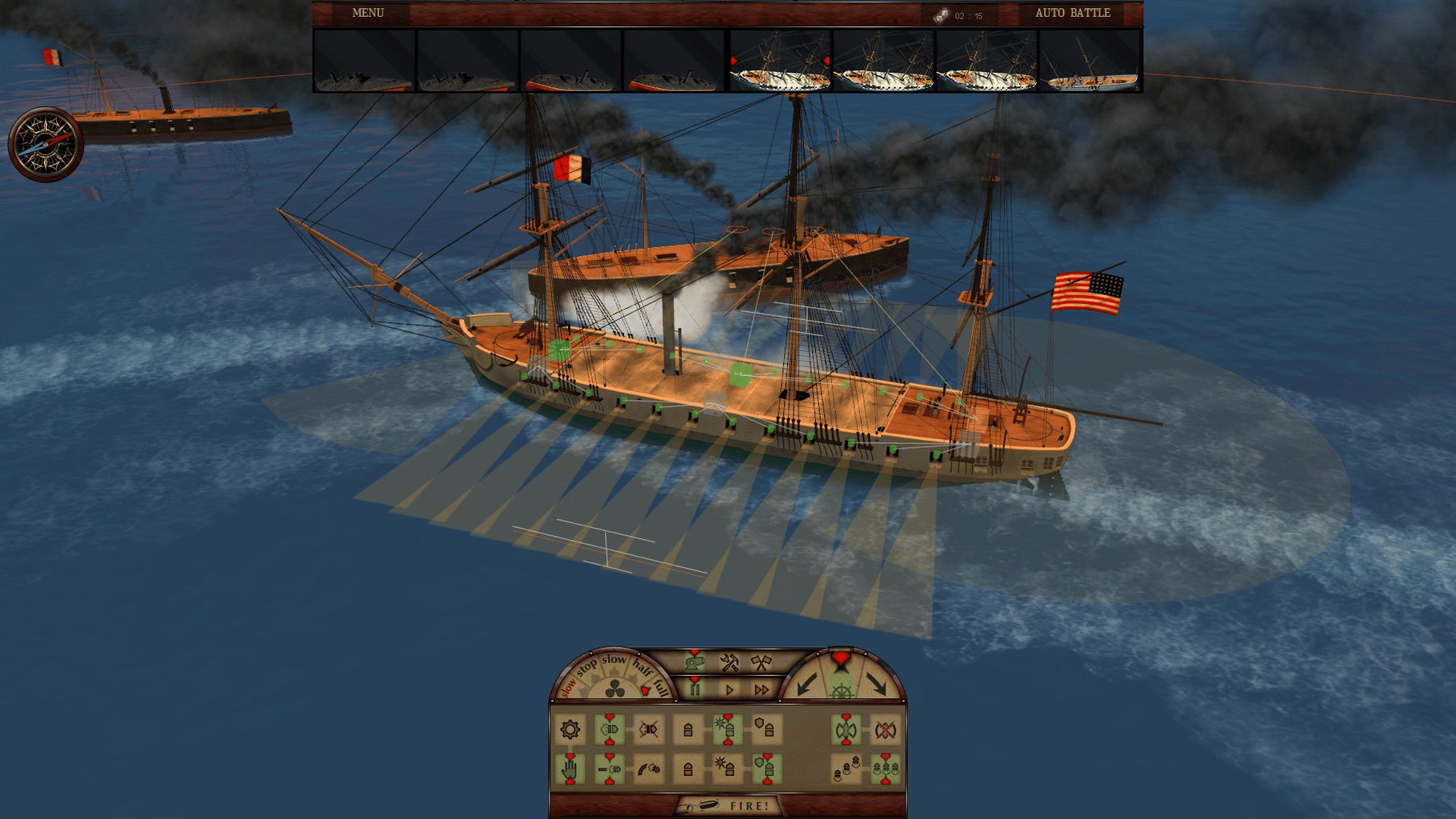 Clad in Iron: Gulf of Mexico 1864 screenshot