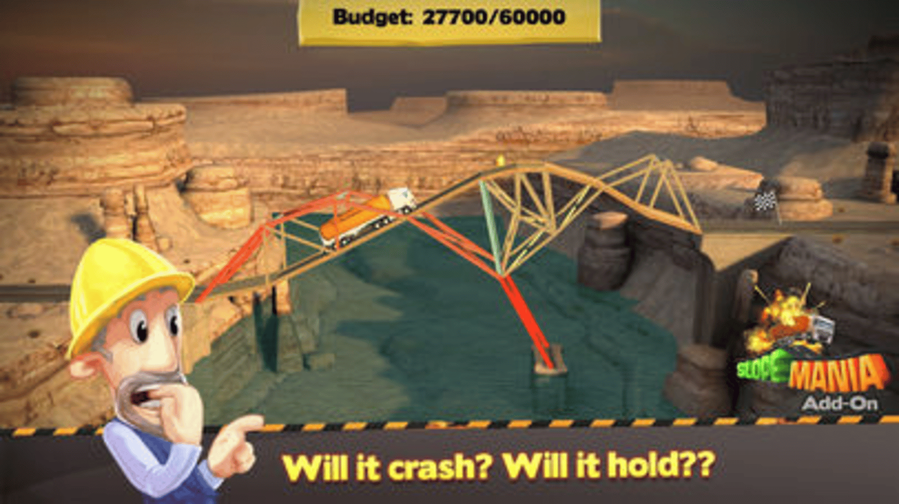 Bridge Constructor screenshot