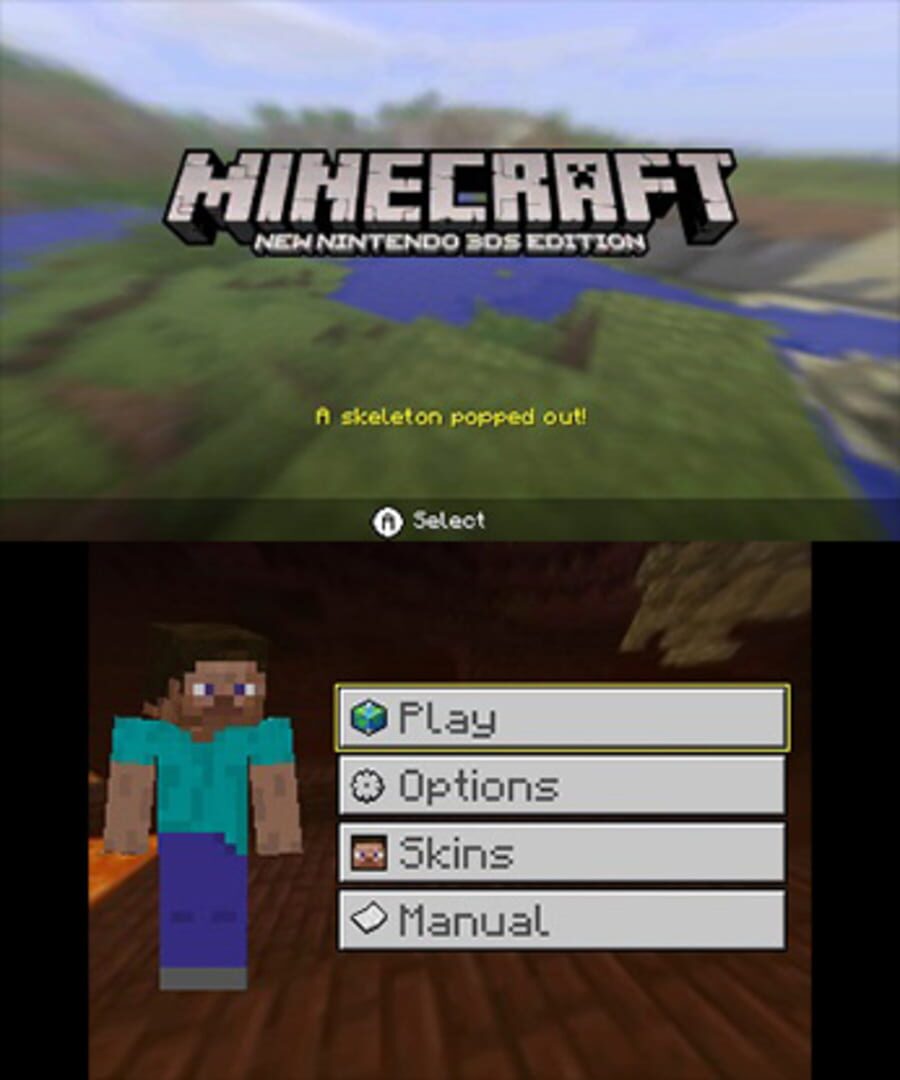 Captura de pantalla - Minecraft: New Nintendo 3DS Edition