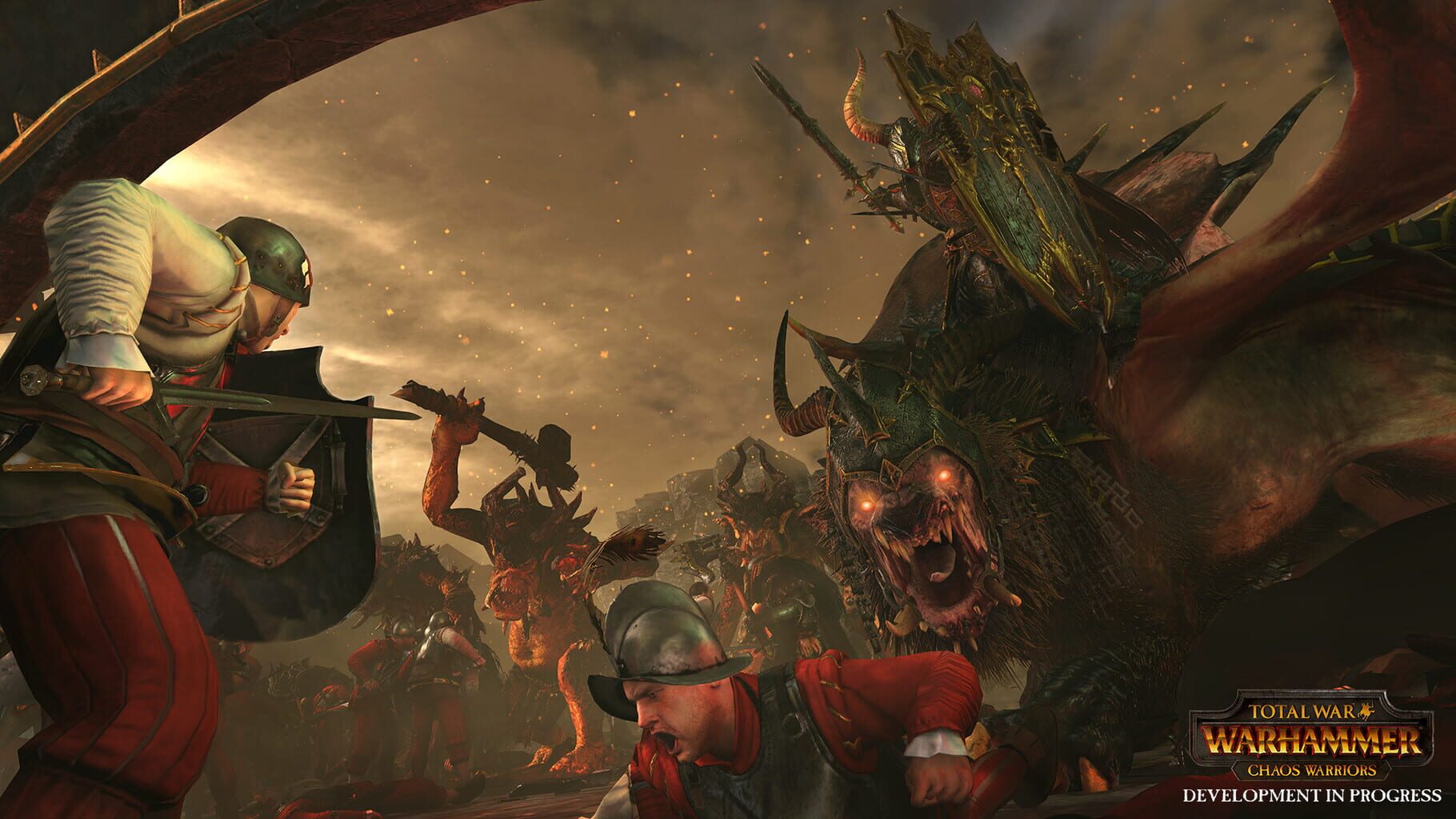 Captura de pantalla - Total War: Warhammer - Chaos Warriors