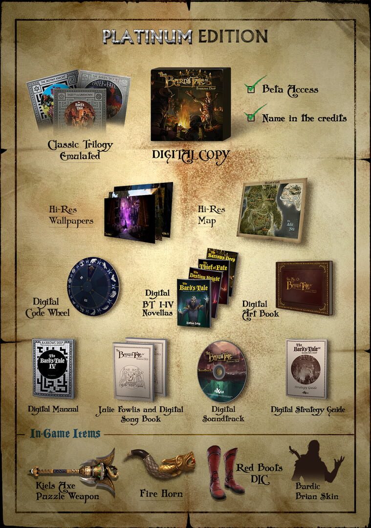 The Bard's Tale IV: Barrows Deep - Platinum Edition - Screenshot
