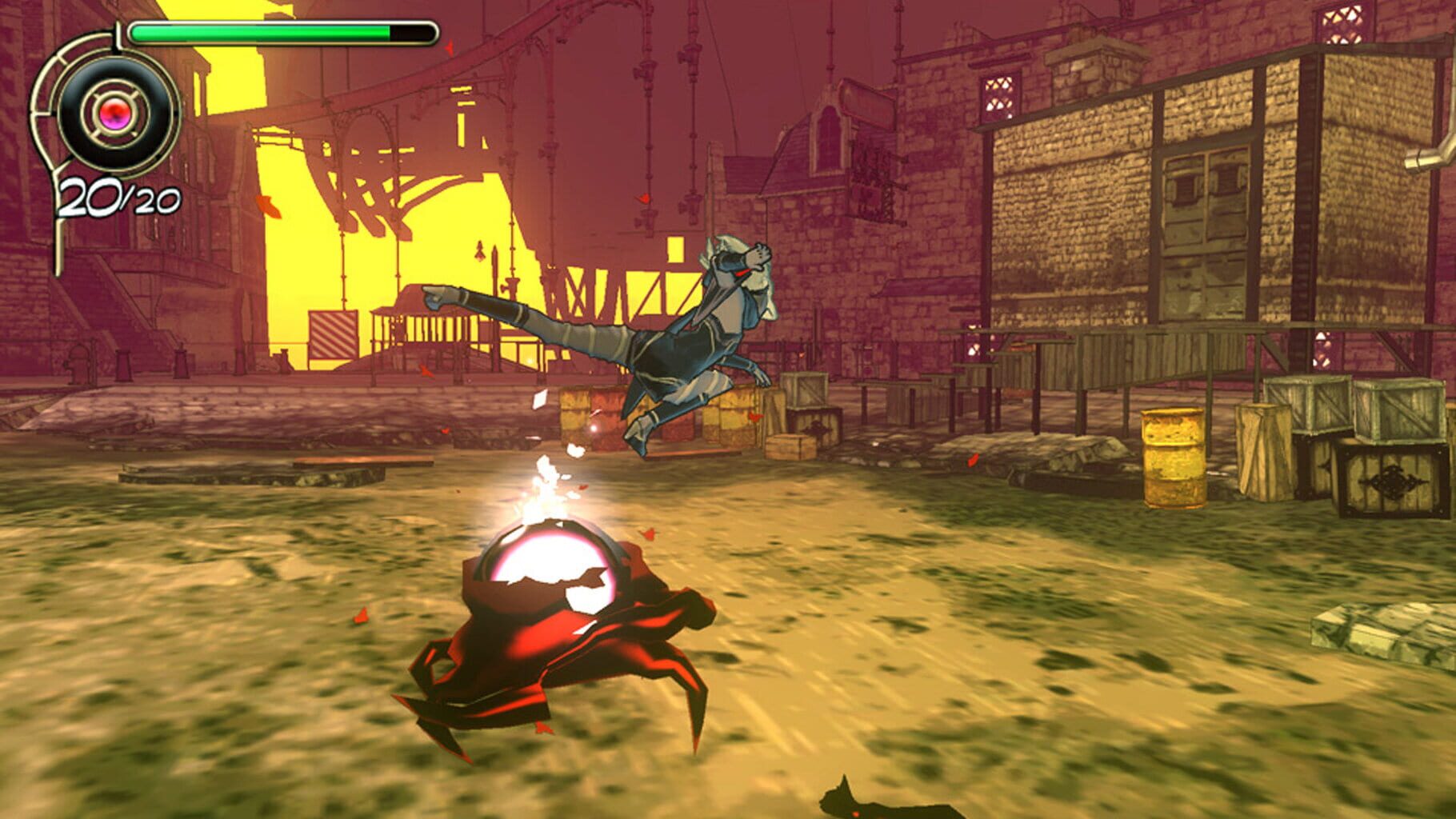 Captura de pantalla - Gravity Rush