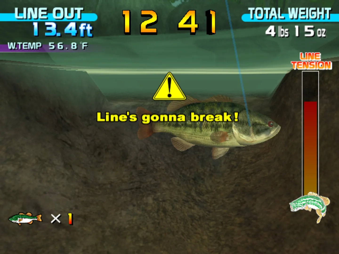 Captura de pantalla - Sega Bass Fishing