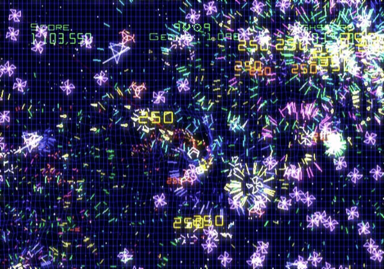 Geometry Wars: Galaxies screenshot