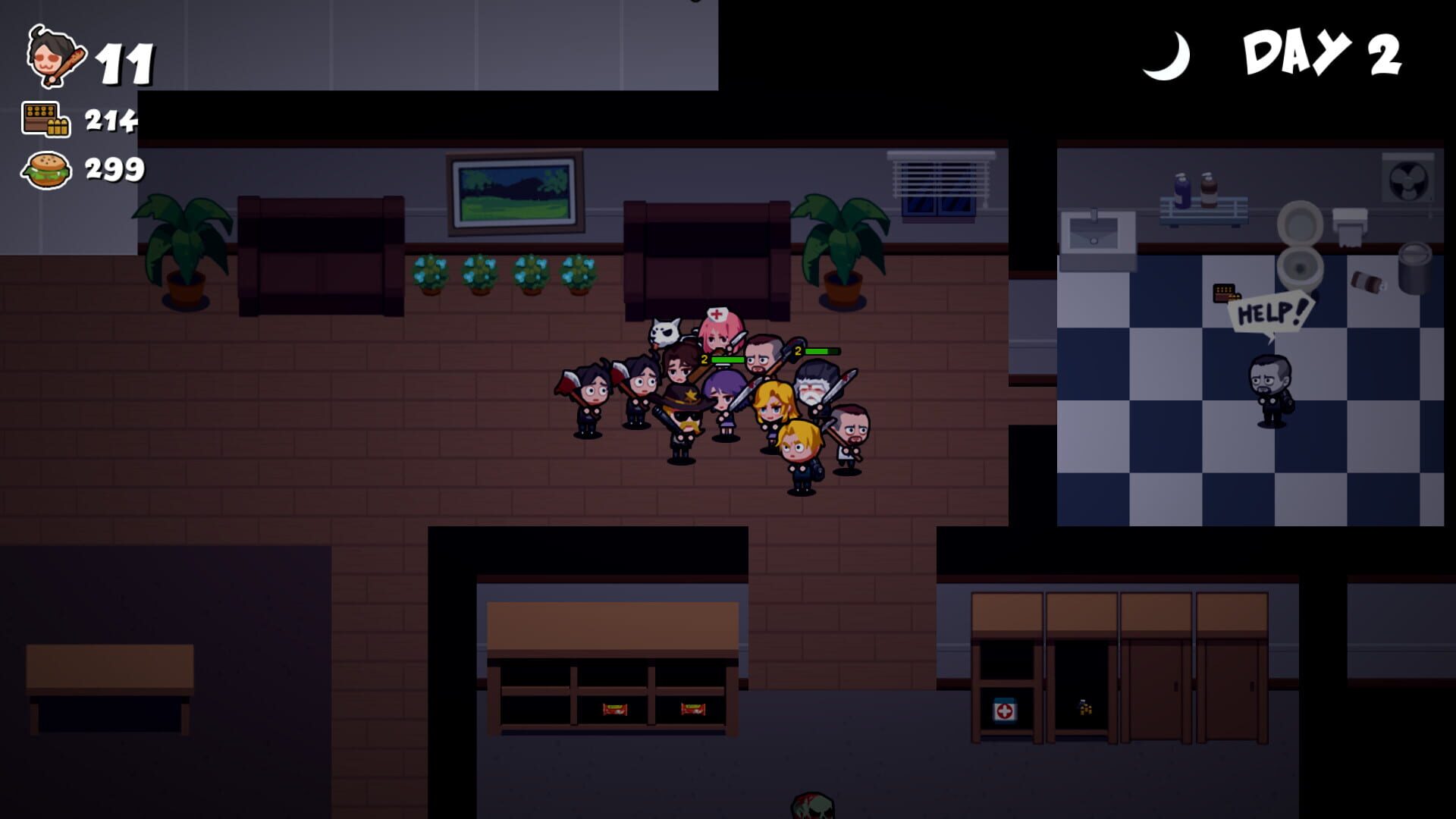 Run!ZombieFoods! - Screenshot