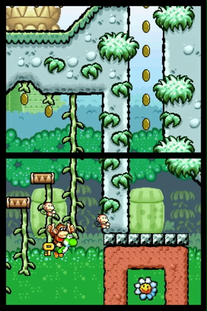 Captura de pantalla - Yoshi's Island DS