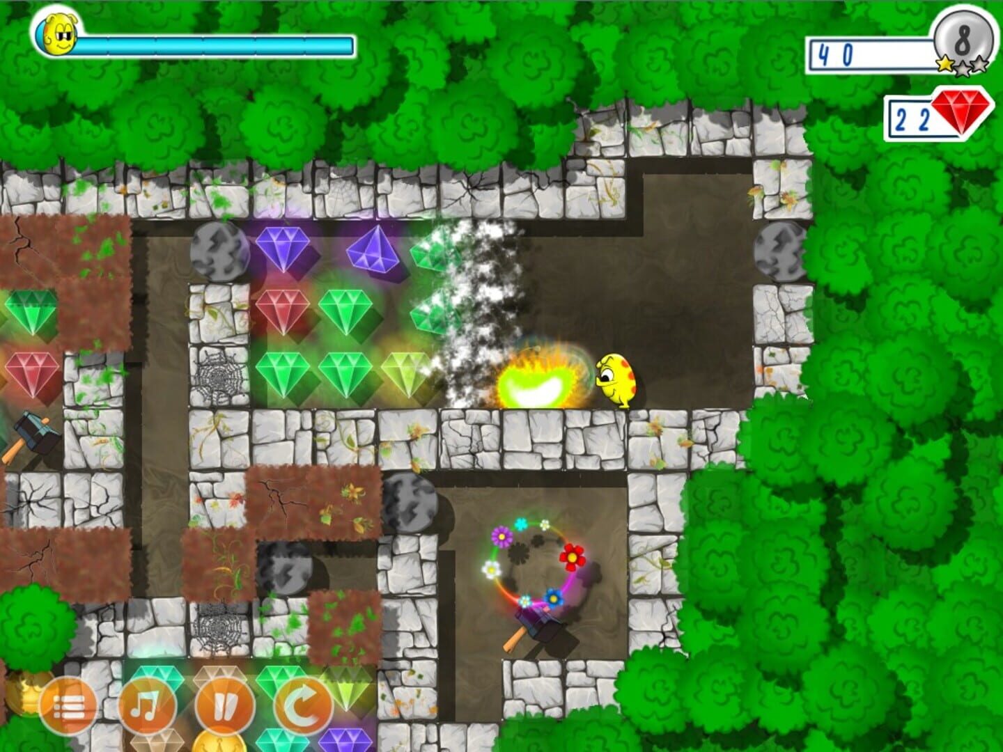 Danko and treasure map - Screenshot