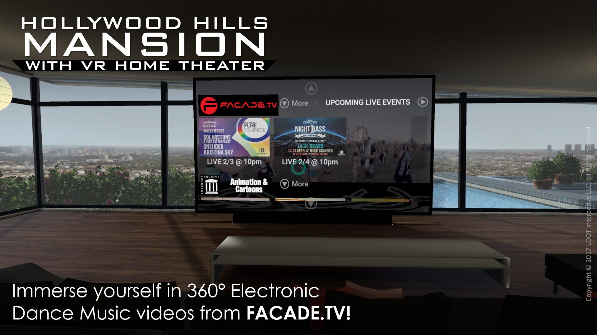Hollywood Hills Mansion (With VR Home Theater) - Screenshot