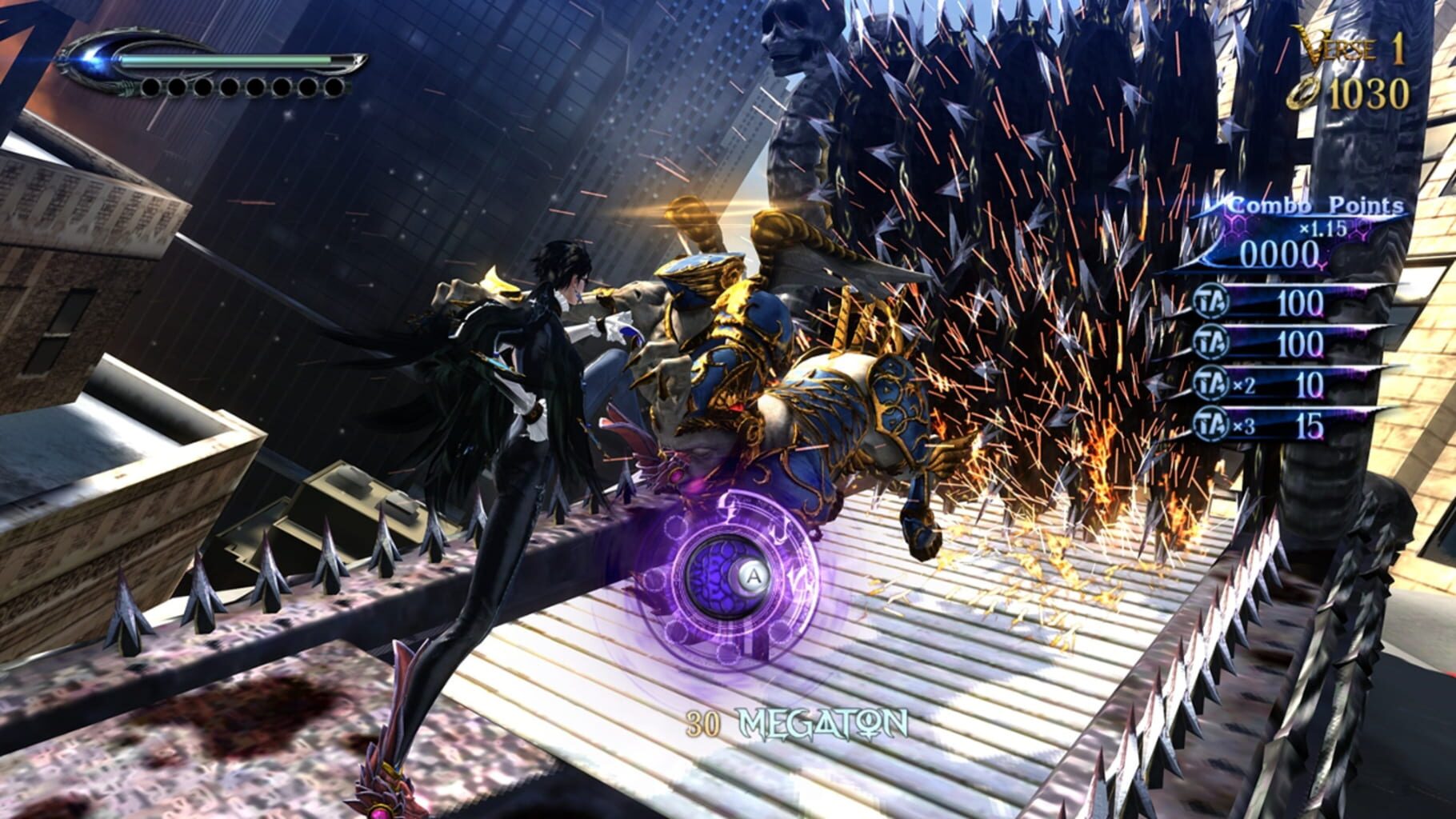 Captura de pantalla - Bayonetta 2: Bonus Edition