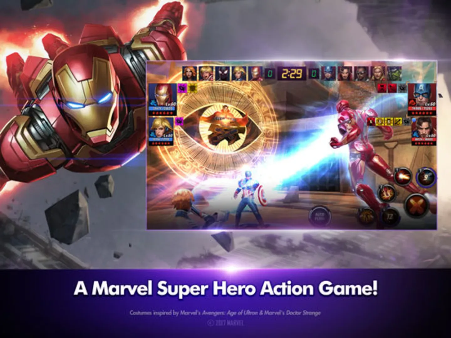 Captura de pantalla - Marvel Future Fight