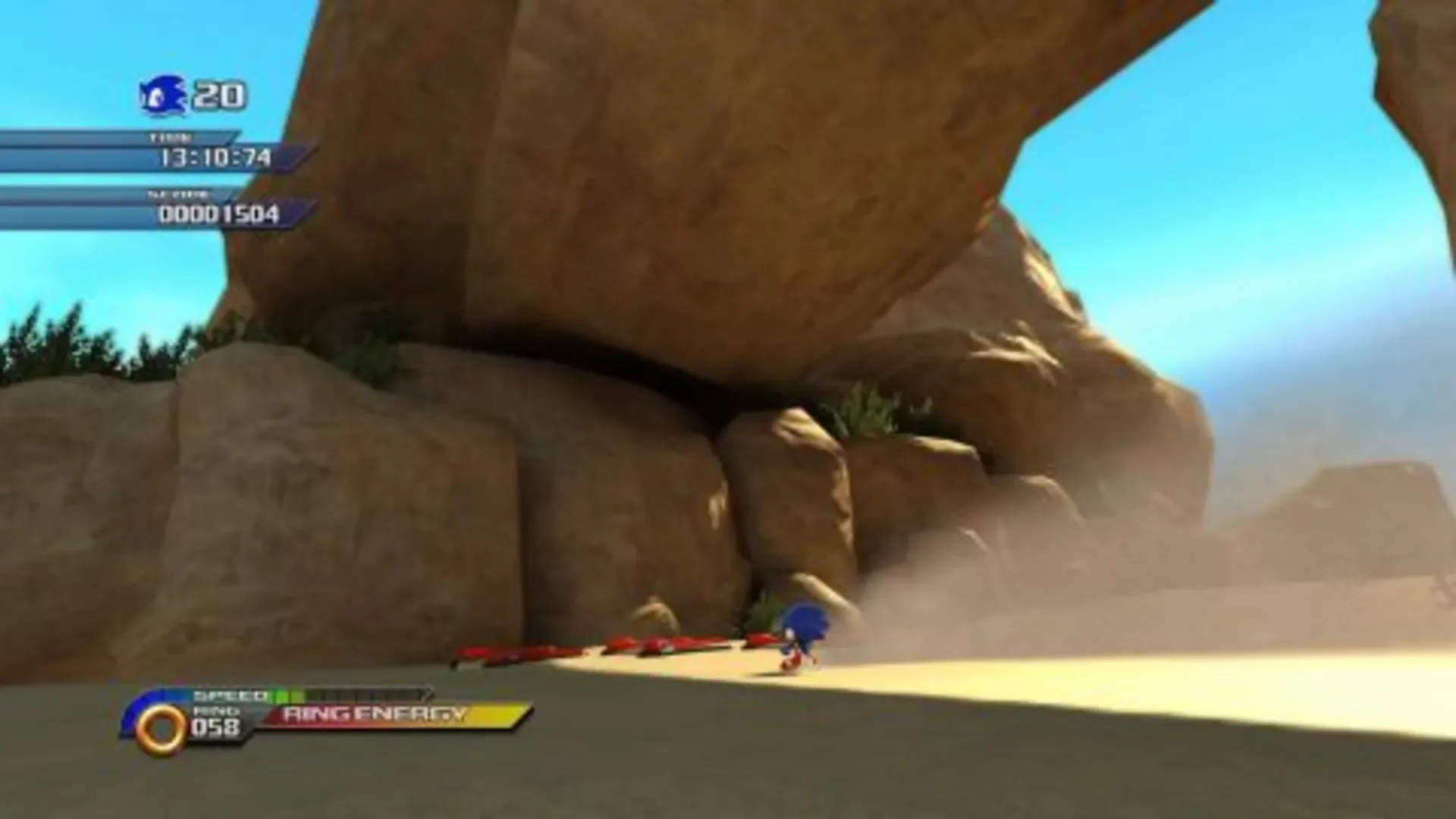 Captura de pantalla - Sonic Unleashed