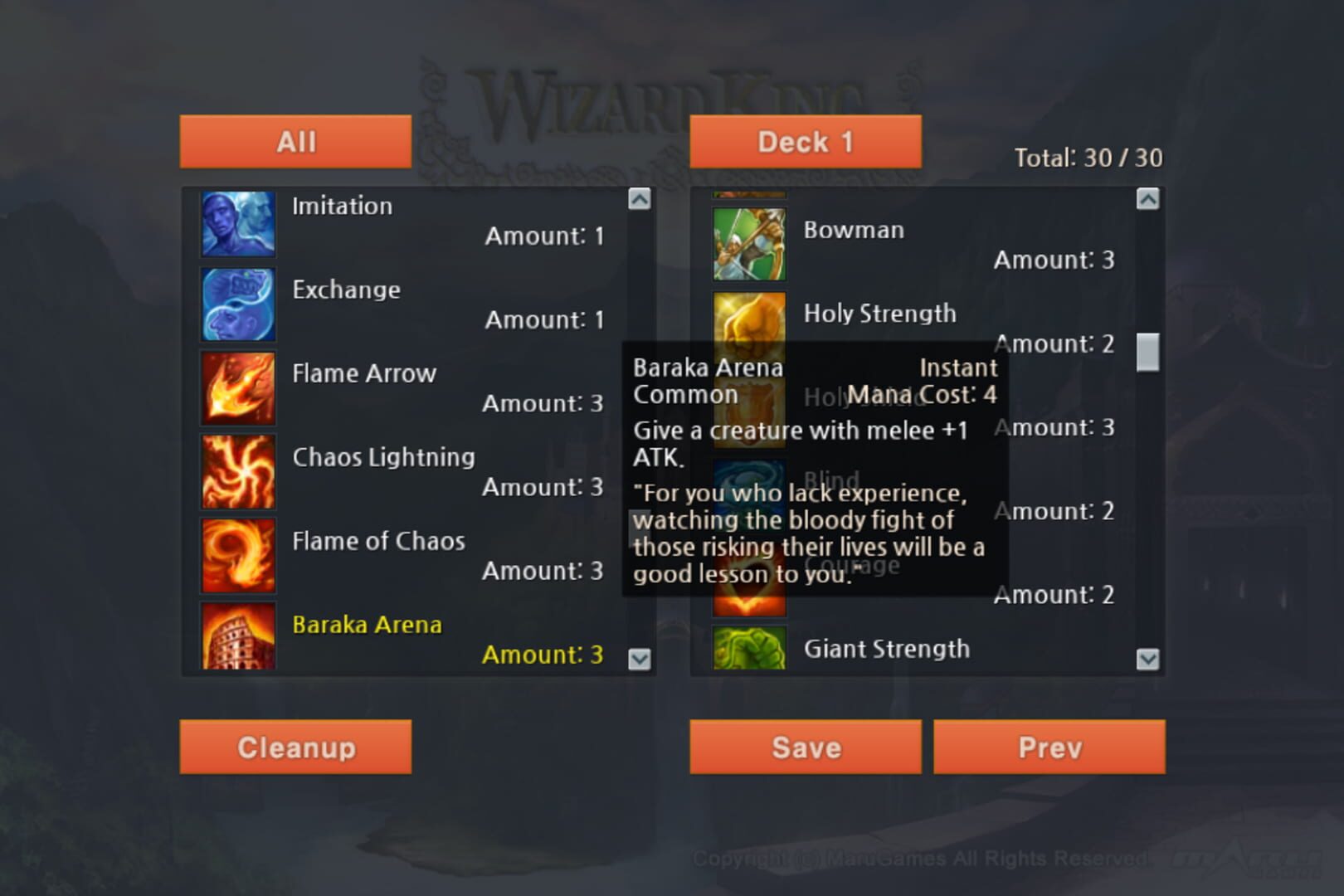 Wizard King - Screenshot