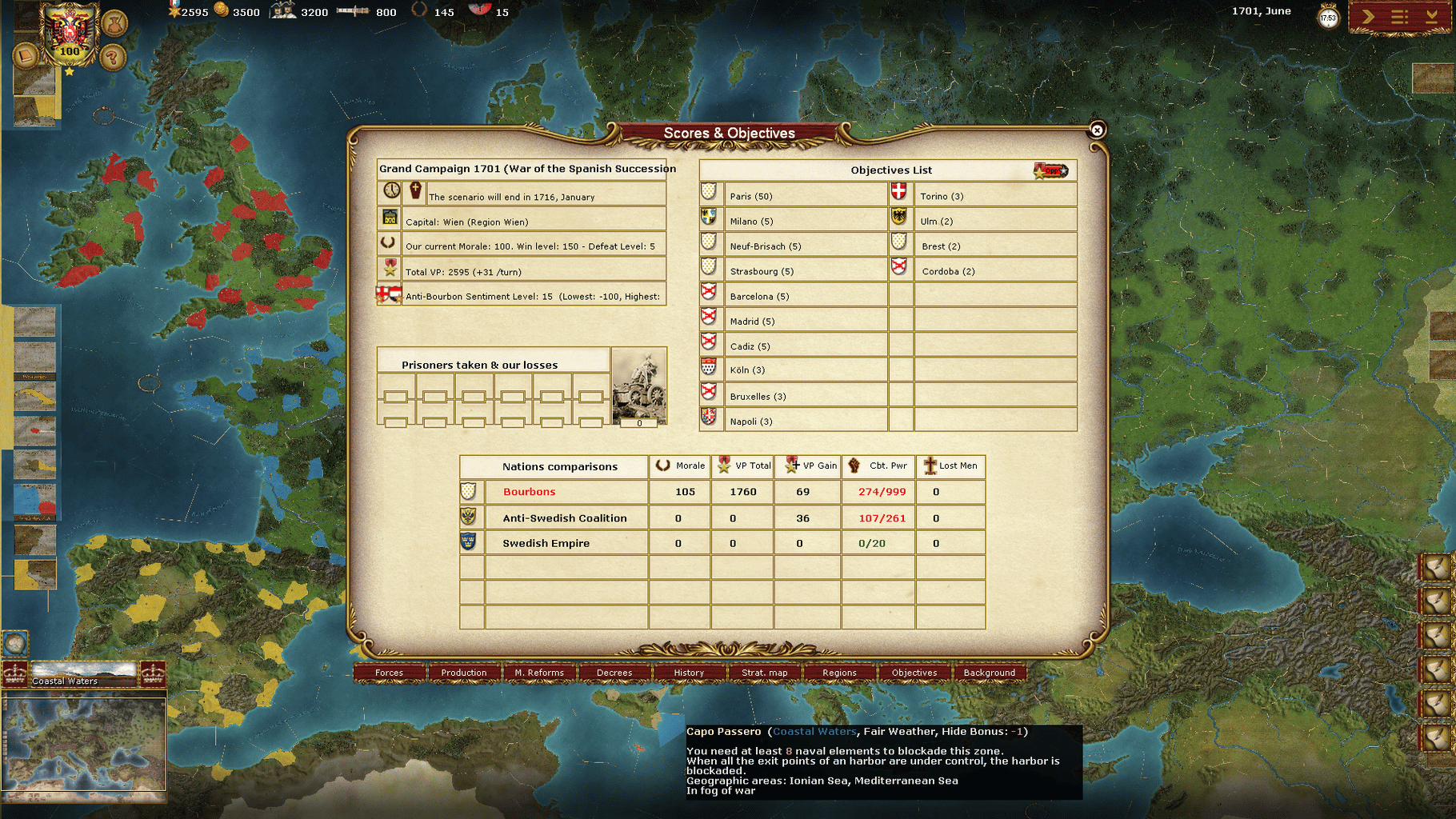 Wars of Succession screenshot