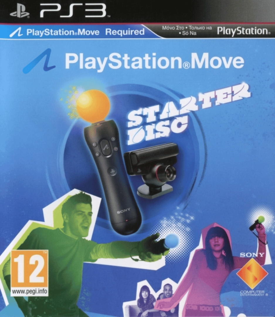 PlayStation Move Starter Disc Cover