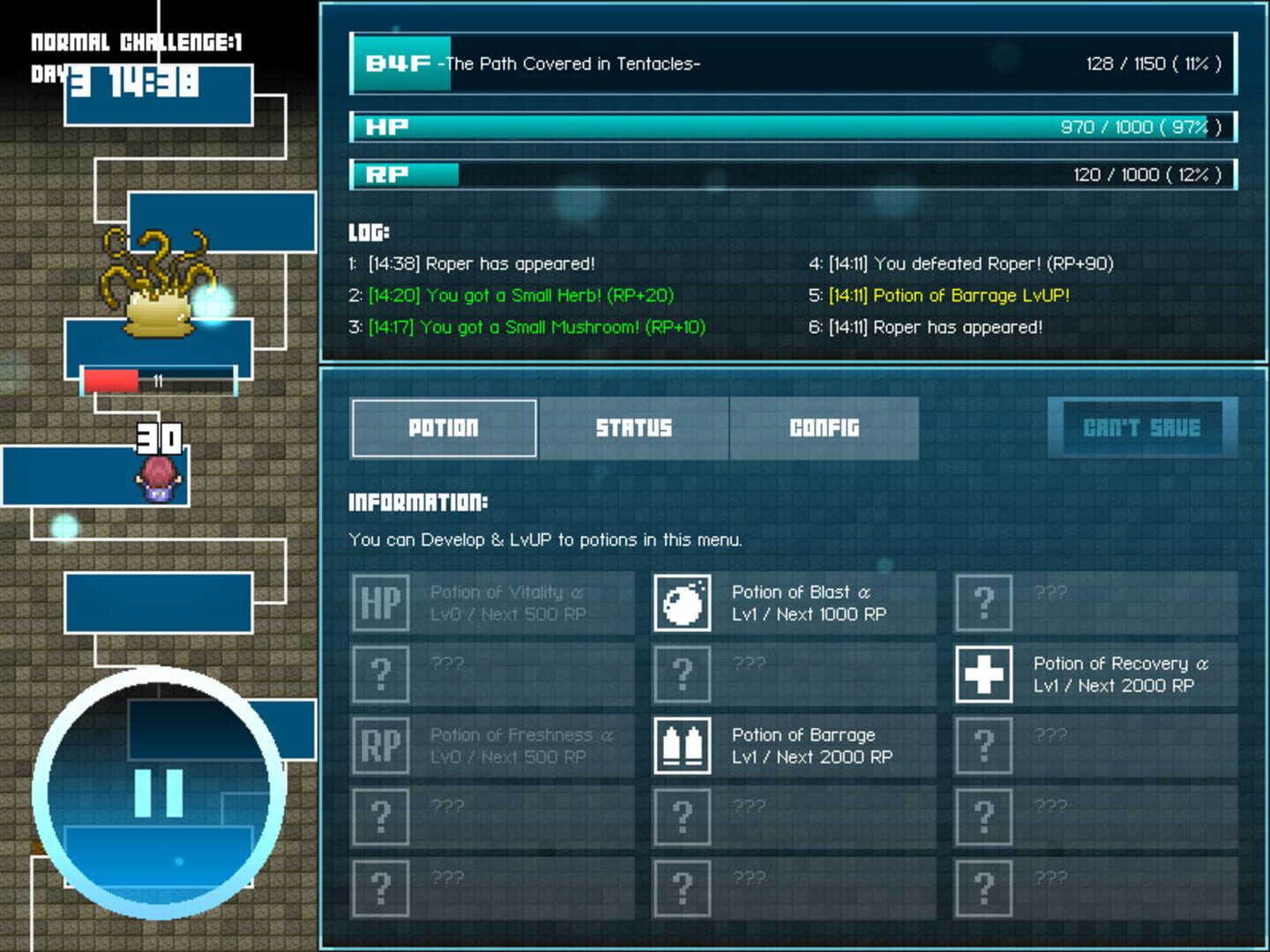 Magic Potion Explorer - Screenshot