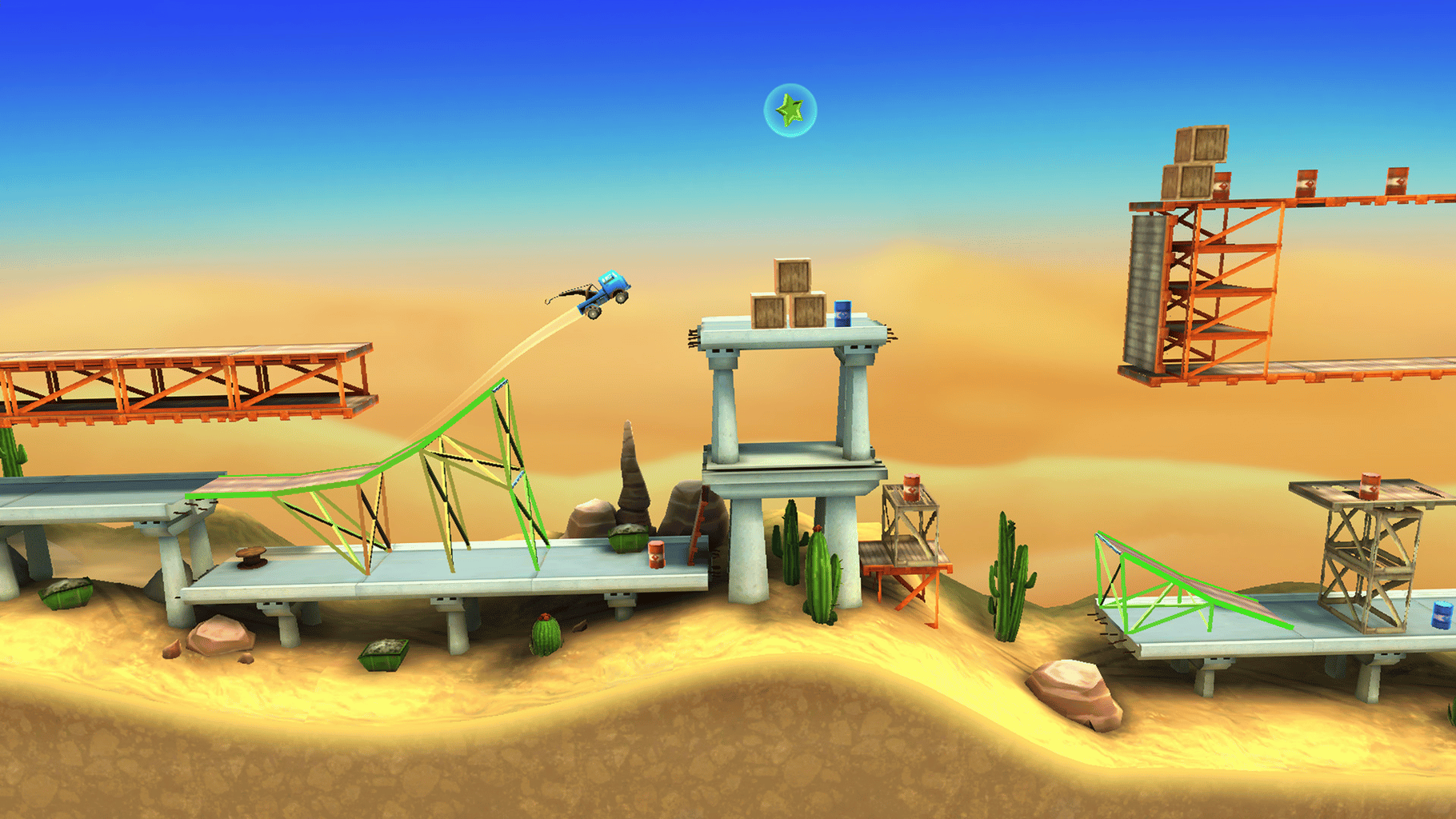 Bridge Constructor: Stunts screenshot