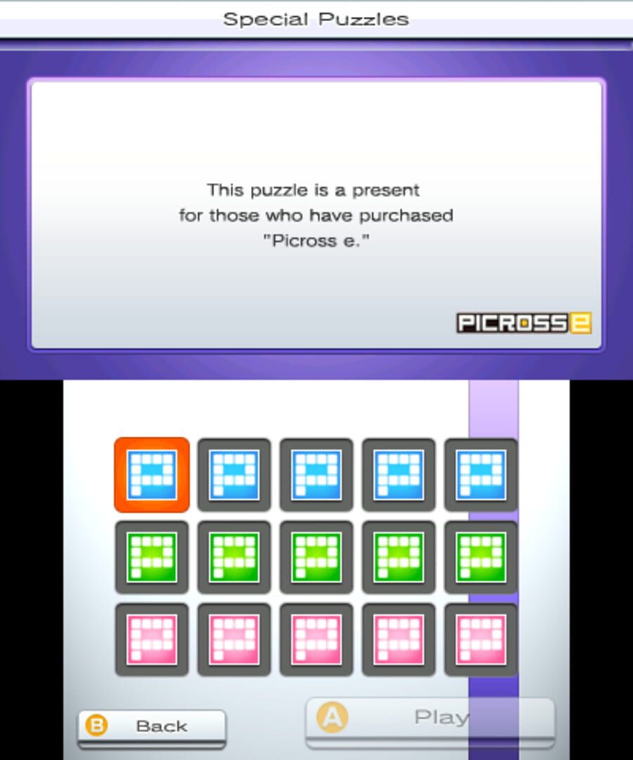 Captura de pantalla - Picross e5