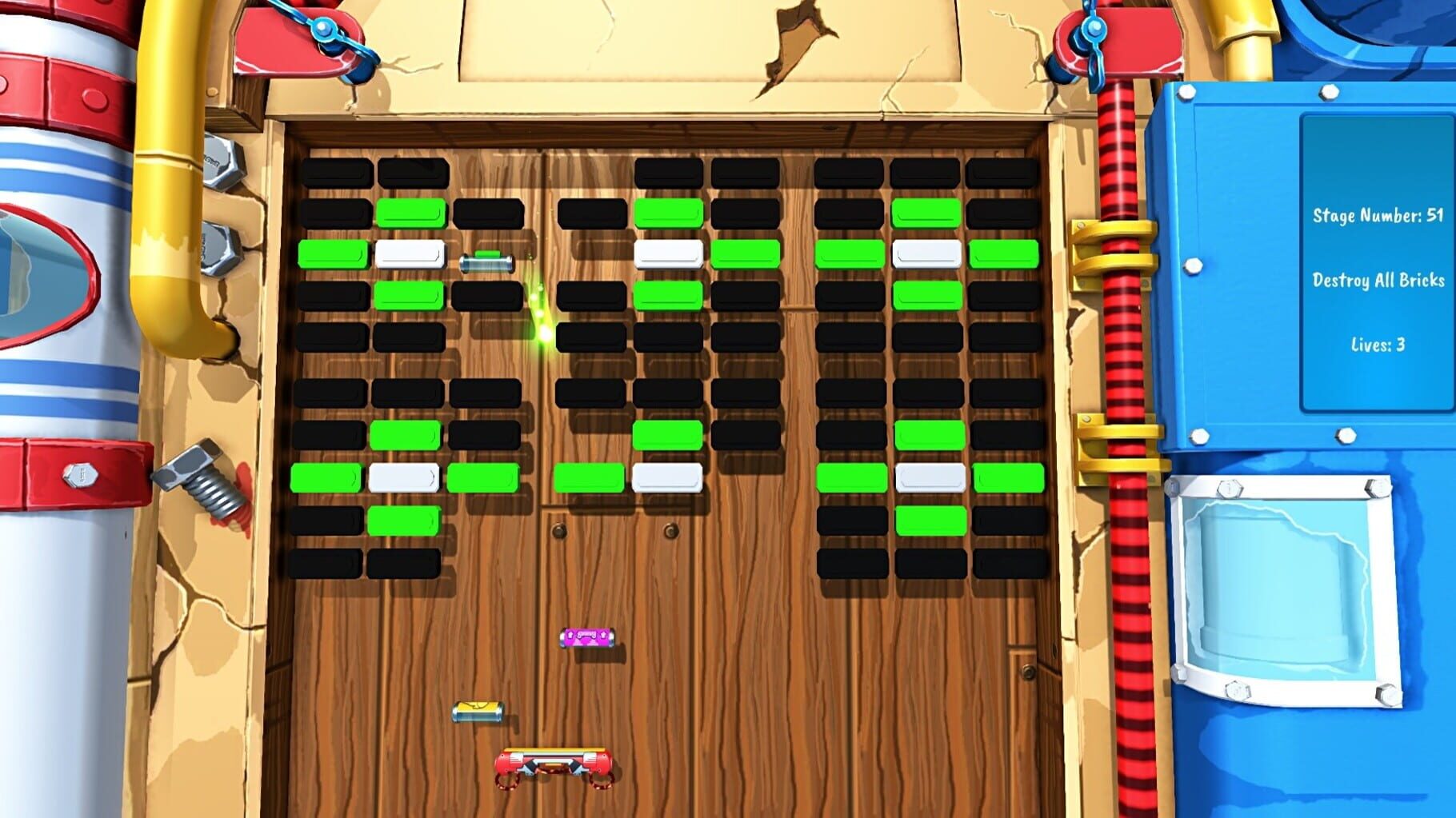 Glaive: Brick Breaker screenshot