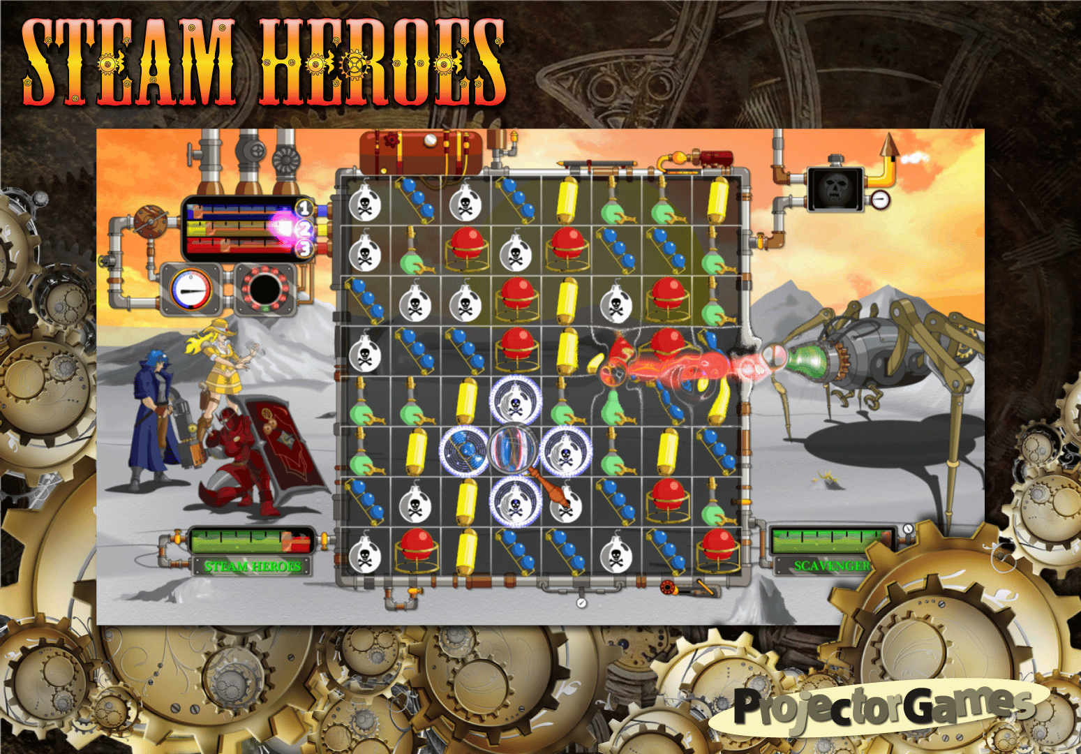 Steam Heroes screenshot